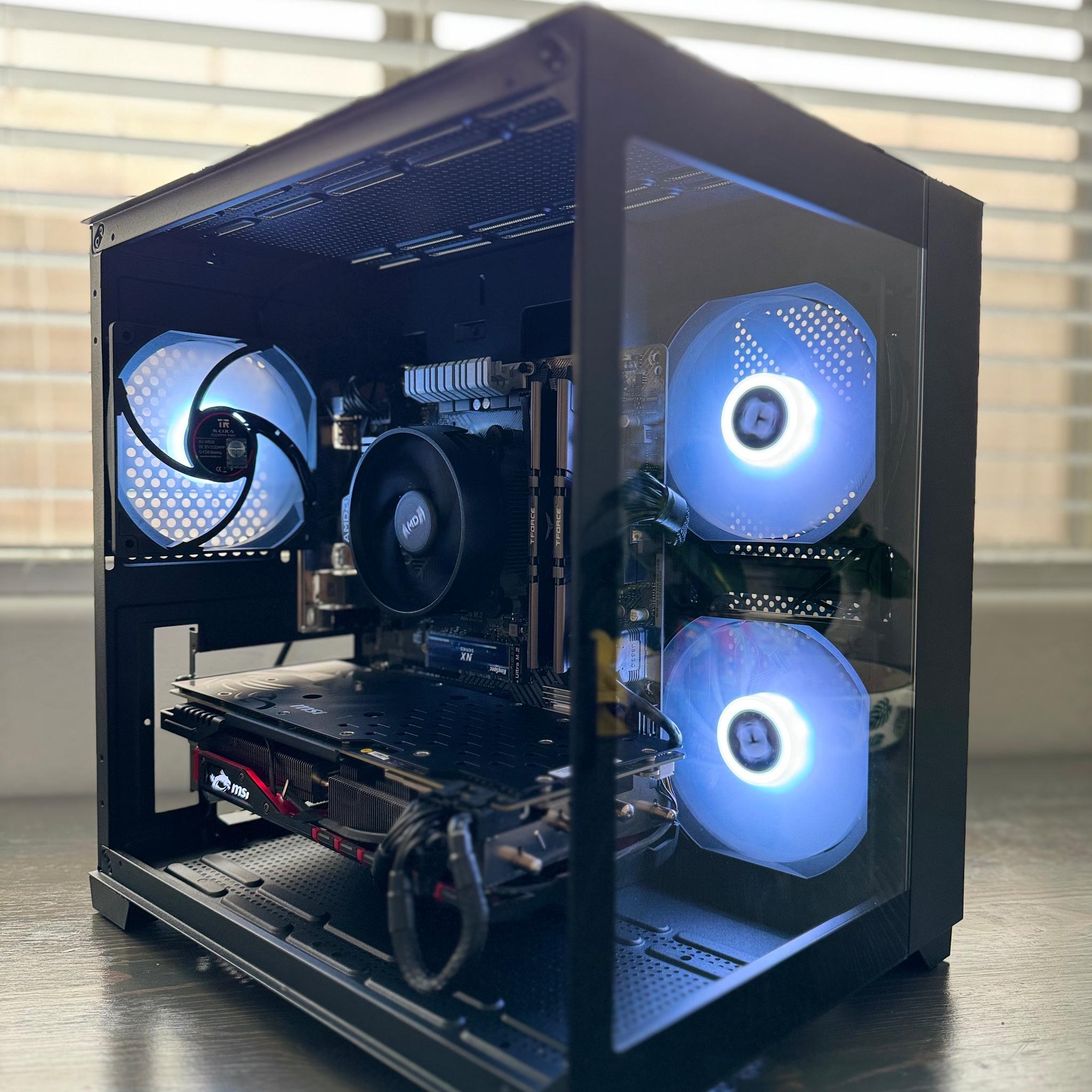 🔥Amazing Performance Gaming pc🔥- Ryzen 5 / Radeon MSI R9 390 / 1TB SSD / 16GB DDR4