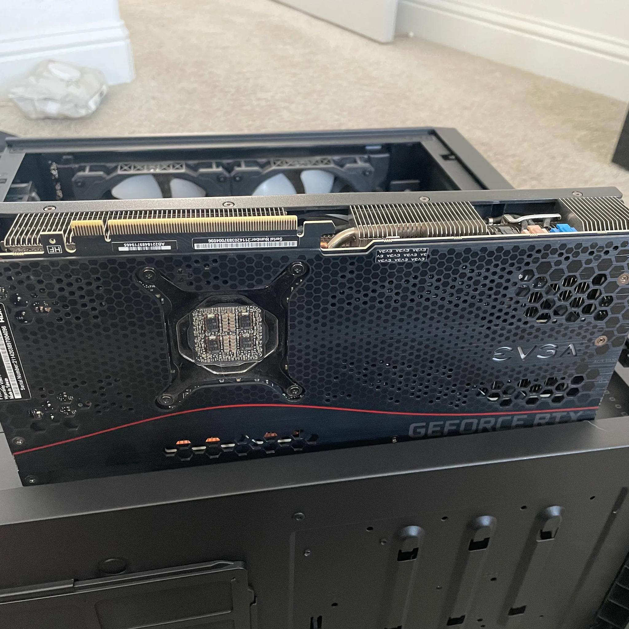 GeForce RTX 3080 10 GB GDDR6X FTW3 Ultra - Fully functioning, black, never used for mining, ARGB LED