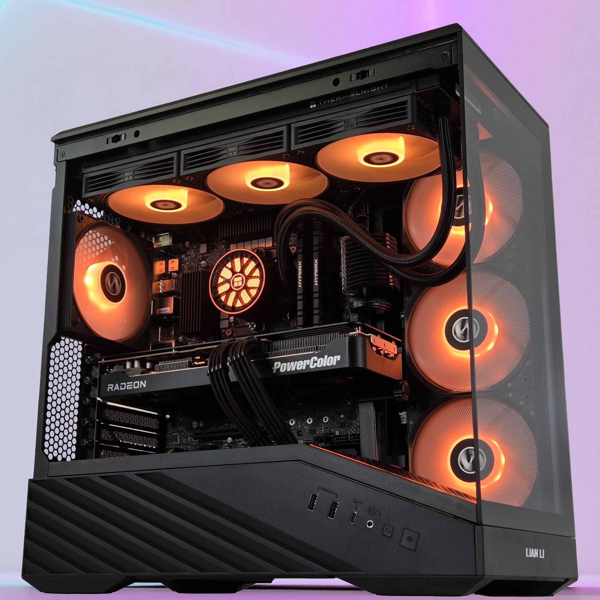 ⛊Crosshairs 5⛊ Gaming PC⚡AMD RX 9070 16GB⚡AMD Ryzen 5 7600X⚡32GB DDR5⚡1TB NVME