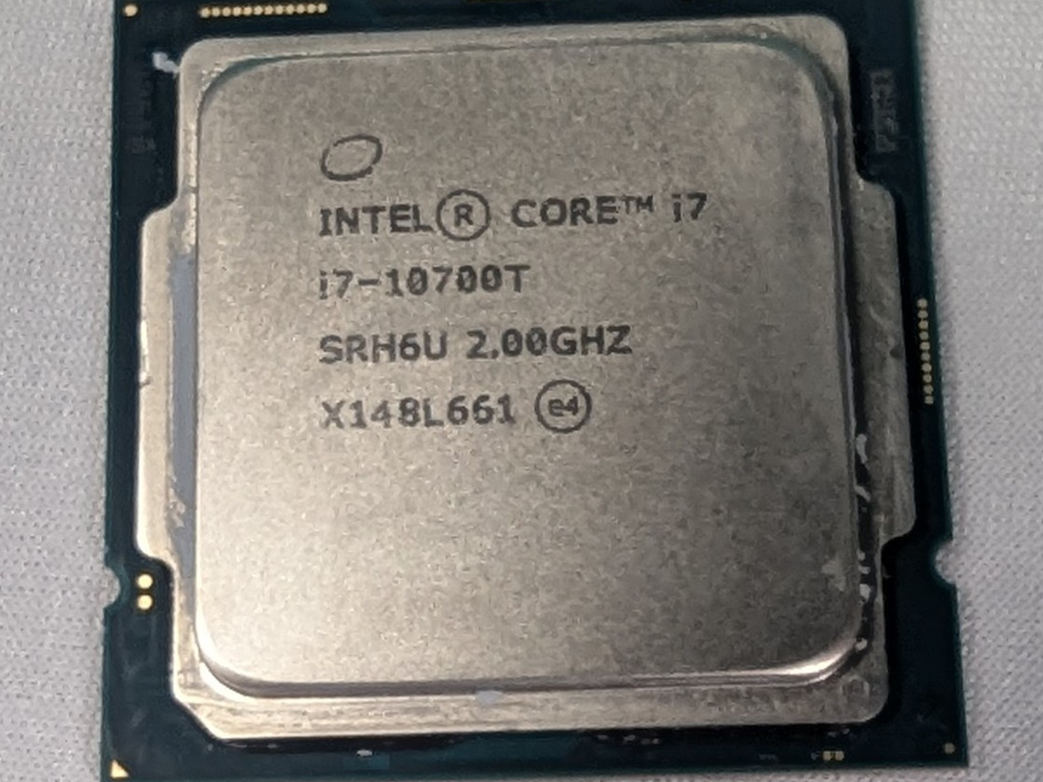 i7-10700 @ 2.0 ghz cpu LGA 1200