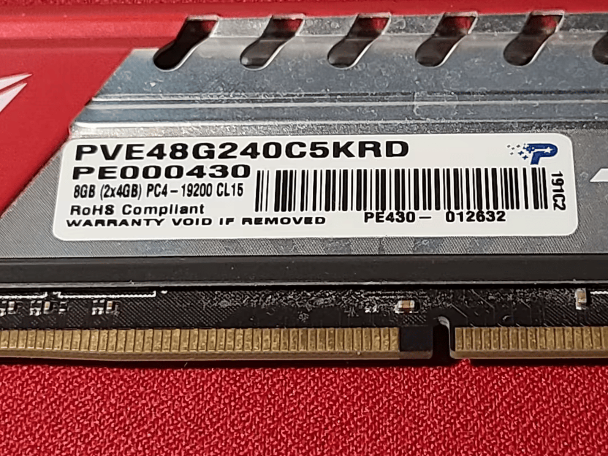 Patriot Memory Viper Elite Series (2 x 4GB) DDR4 8GB 2400MHz 