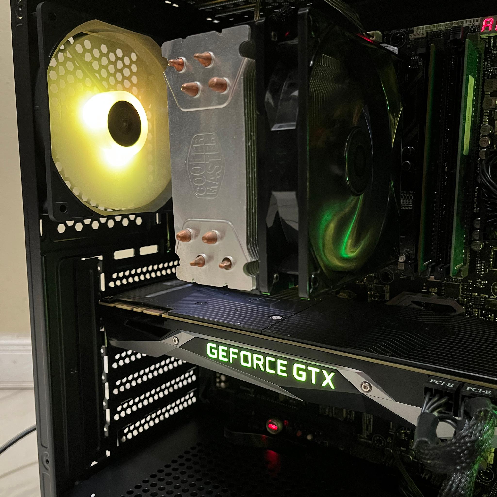 🟠🔥NVIDIA GTX 1080 Ti, Intel i7-7700, 12GB RAM, 1.2 TB Storage, High FPS Custom RGB Gaming PC