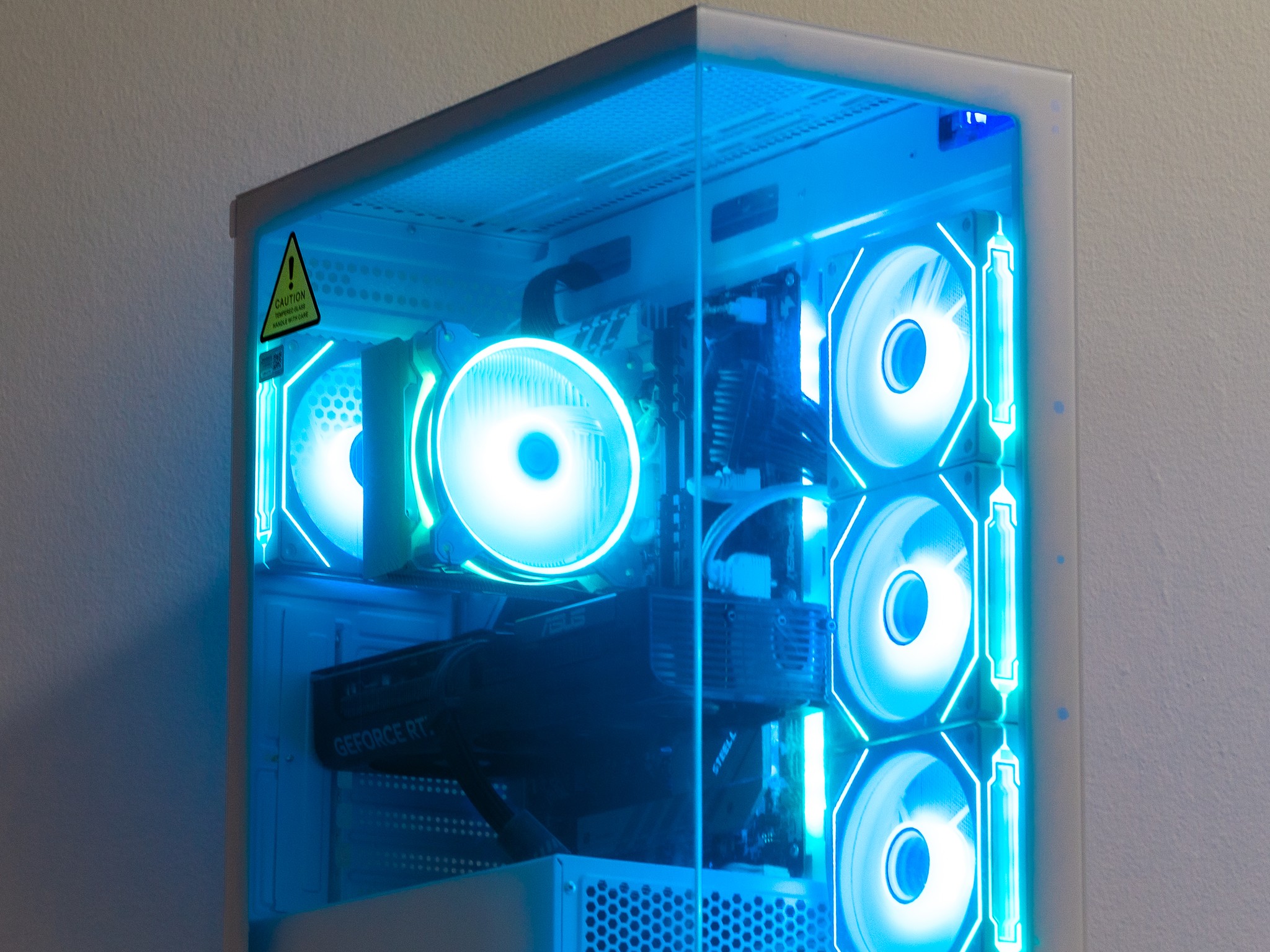 RTX 5070 Gaming/Streaming PC | All New Parts| 1440p/4K Ready | i5 12600K | 1TB SSD | ARGB | White