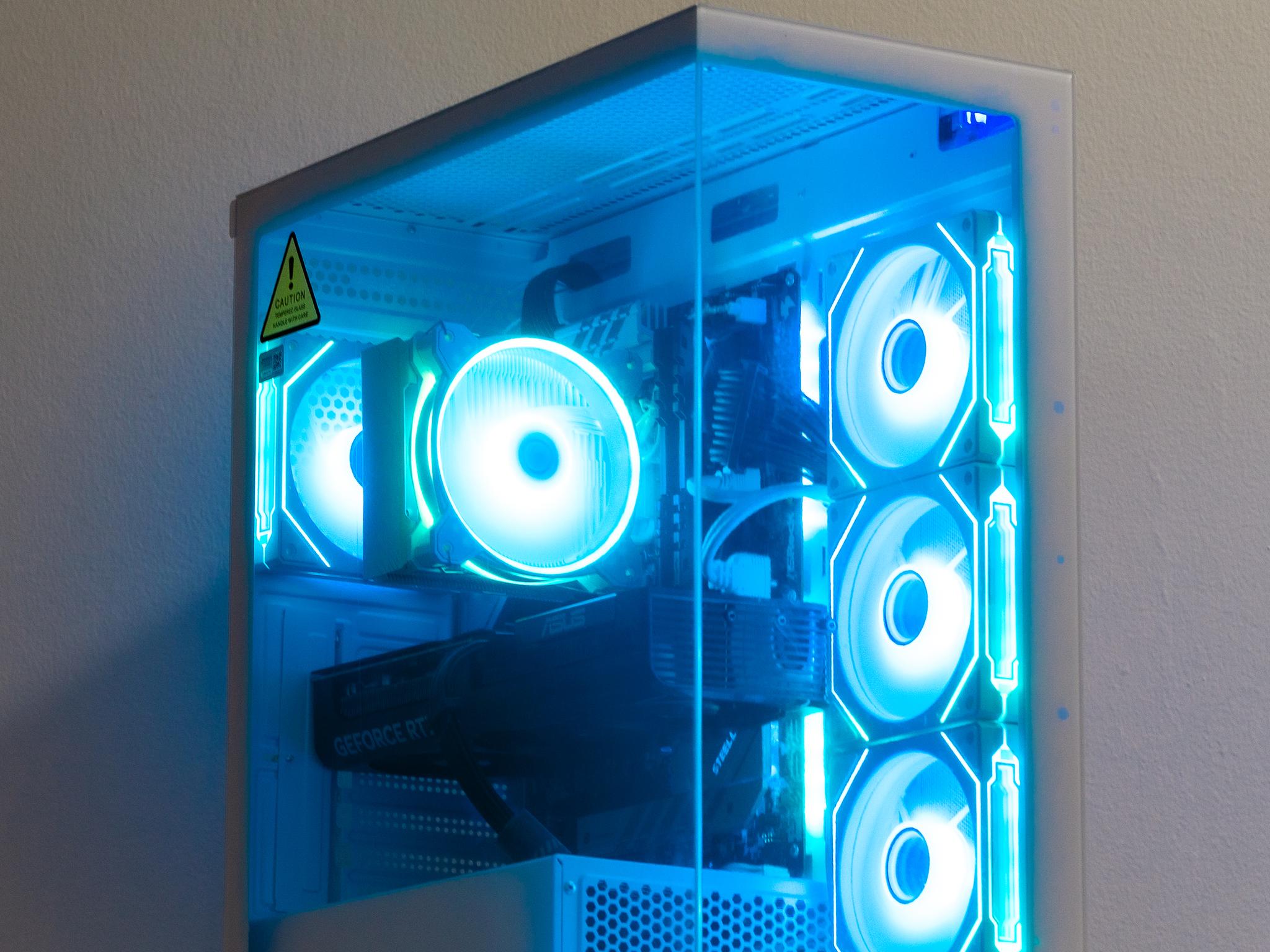 RTX 5070 Gaming/Streaming PC | All New Parts| 1440p/4K Ready | i5 12600K | 1TB SSD | ARGB | White