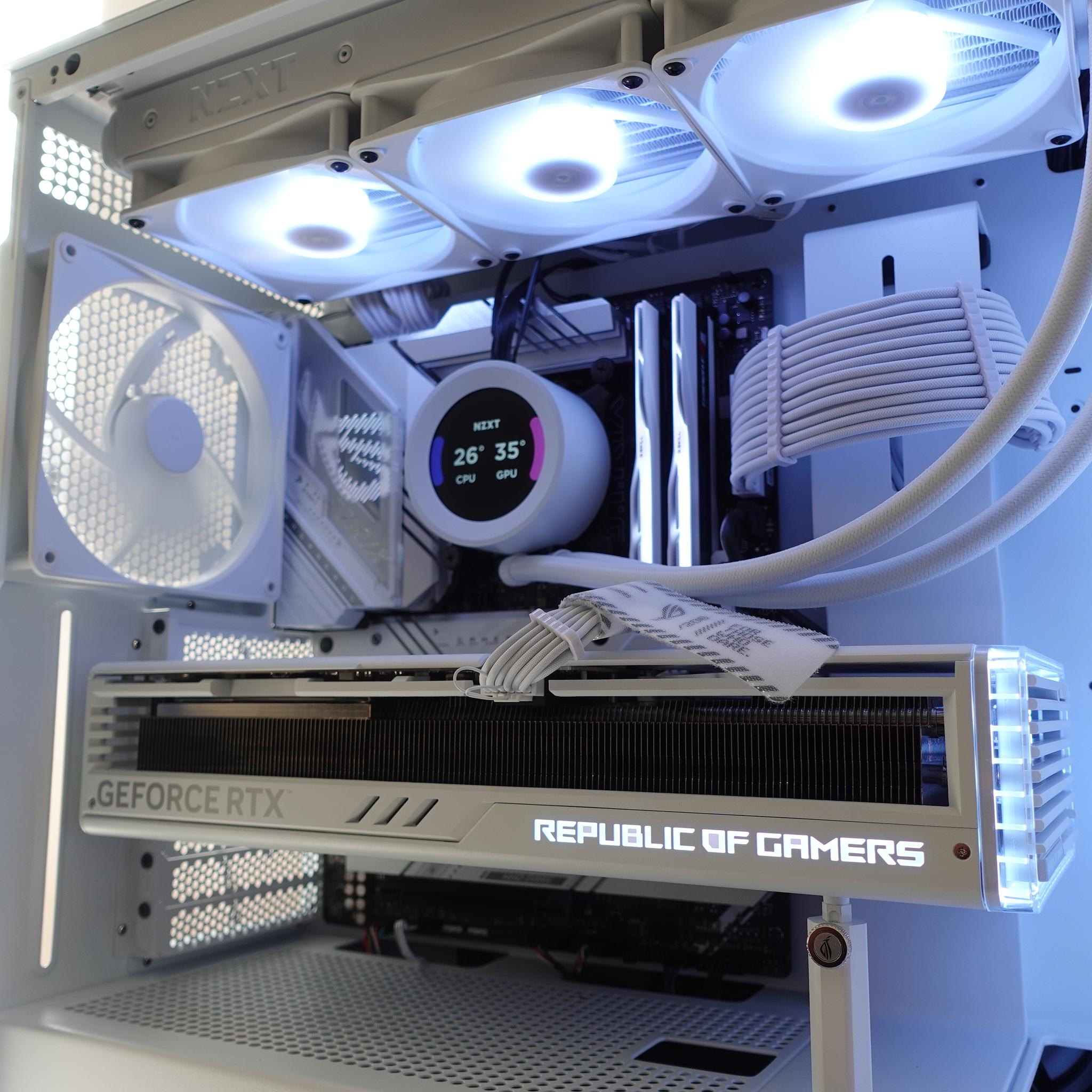 Ultra 4K Gaming PC Intel Core i5-13600KF ASUS ROG STRIX RTX 4080 SUPER 2TB NVMe DDR5-6400 Windows 11