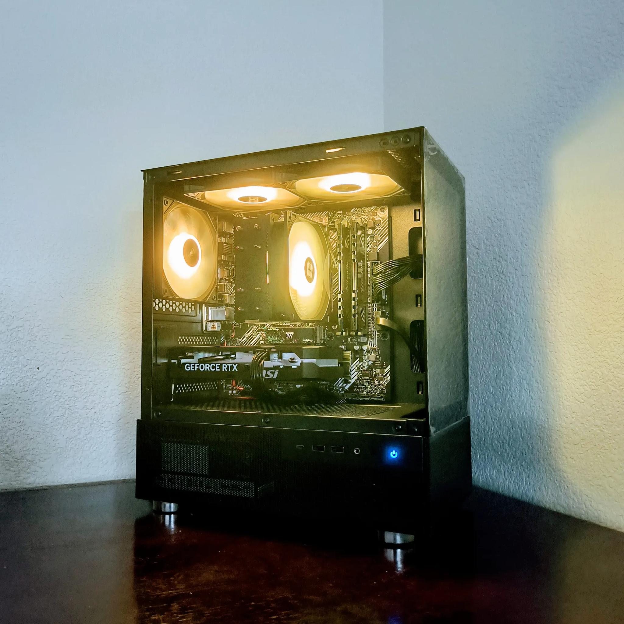 🏅Glory🏅 New Micro PC, Nvidia RTX 5050+Ryzen 5 3600+32GB Ram & 1TB SSD= High Performance and Value