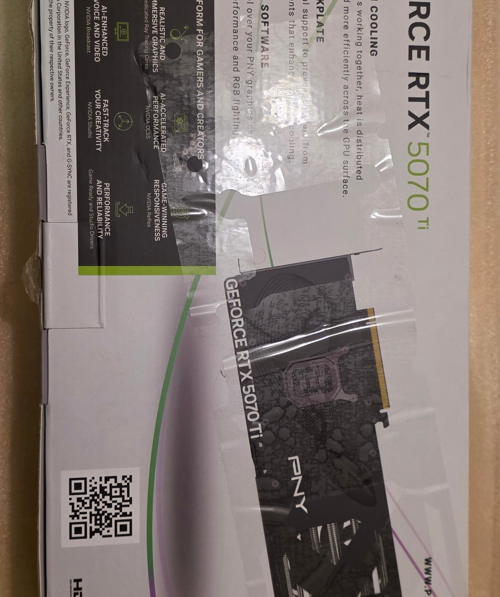 PNY GeForce RTX 5070 Ti OC Triple Fan