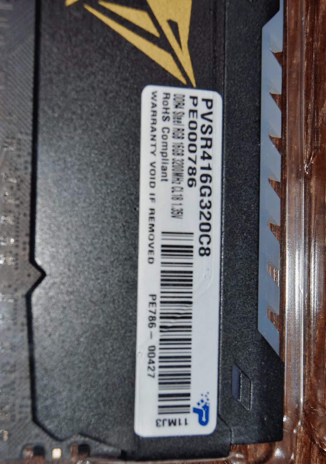 Patriot Viper 3200Mhz 1x16GB