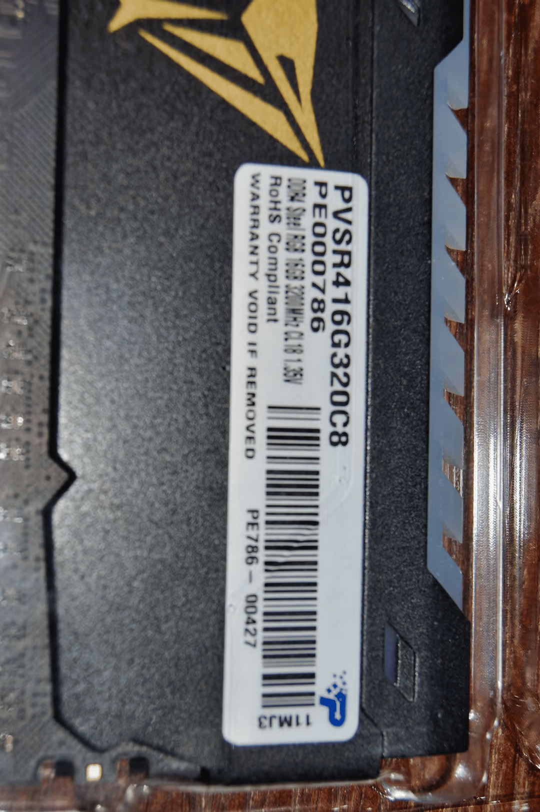 Patriot Viper 3200Mhz 1x16GB