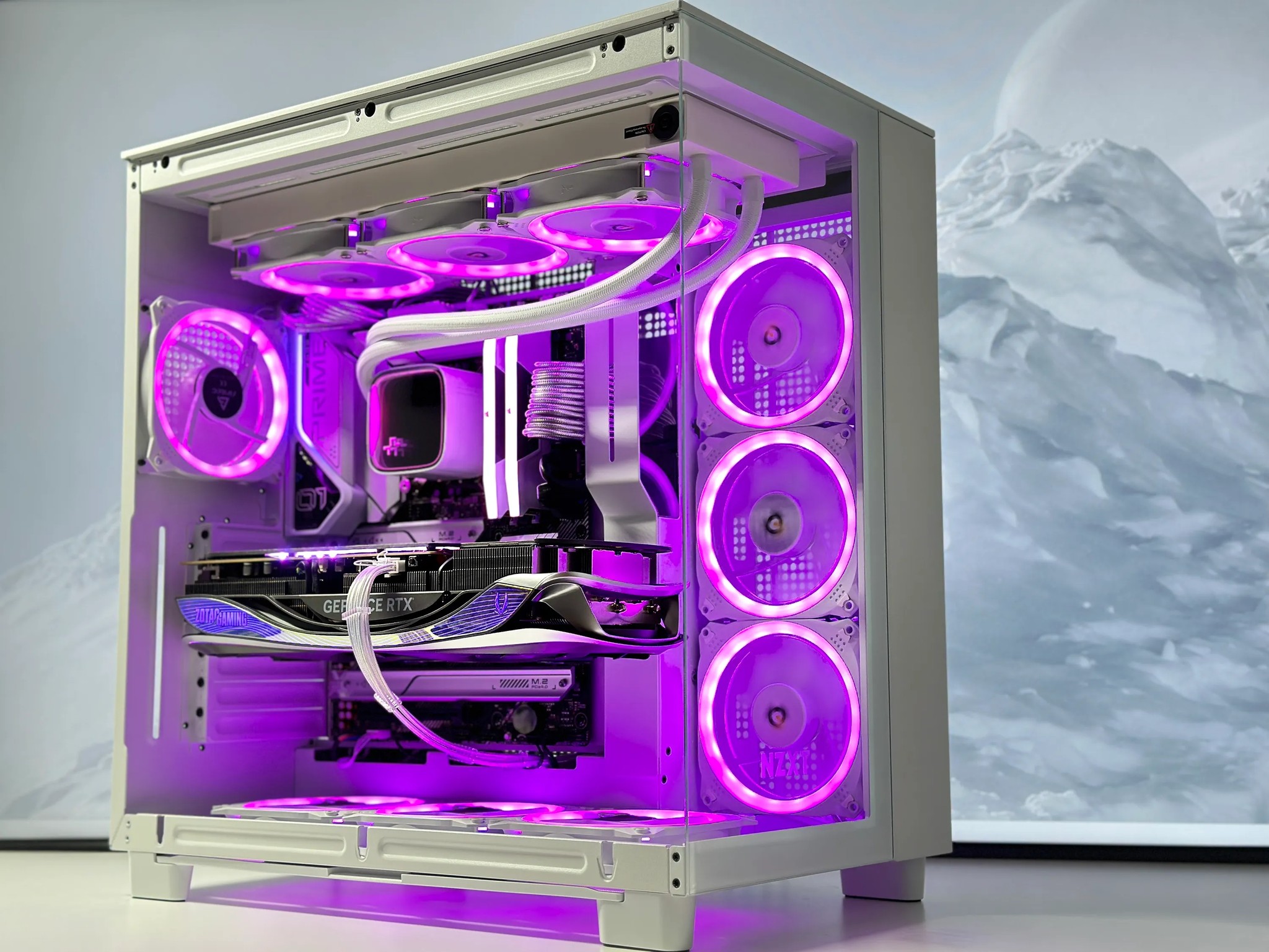 🥶🧊❄️Mr. Freeze❄️Nvidia RTX 4080 16GB-Intel i9 12900KS 16Core-32GB DDR5 RAM-2TB NVME