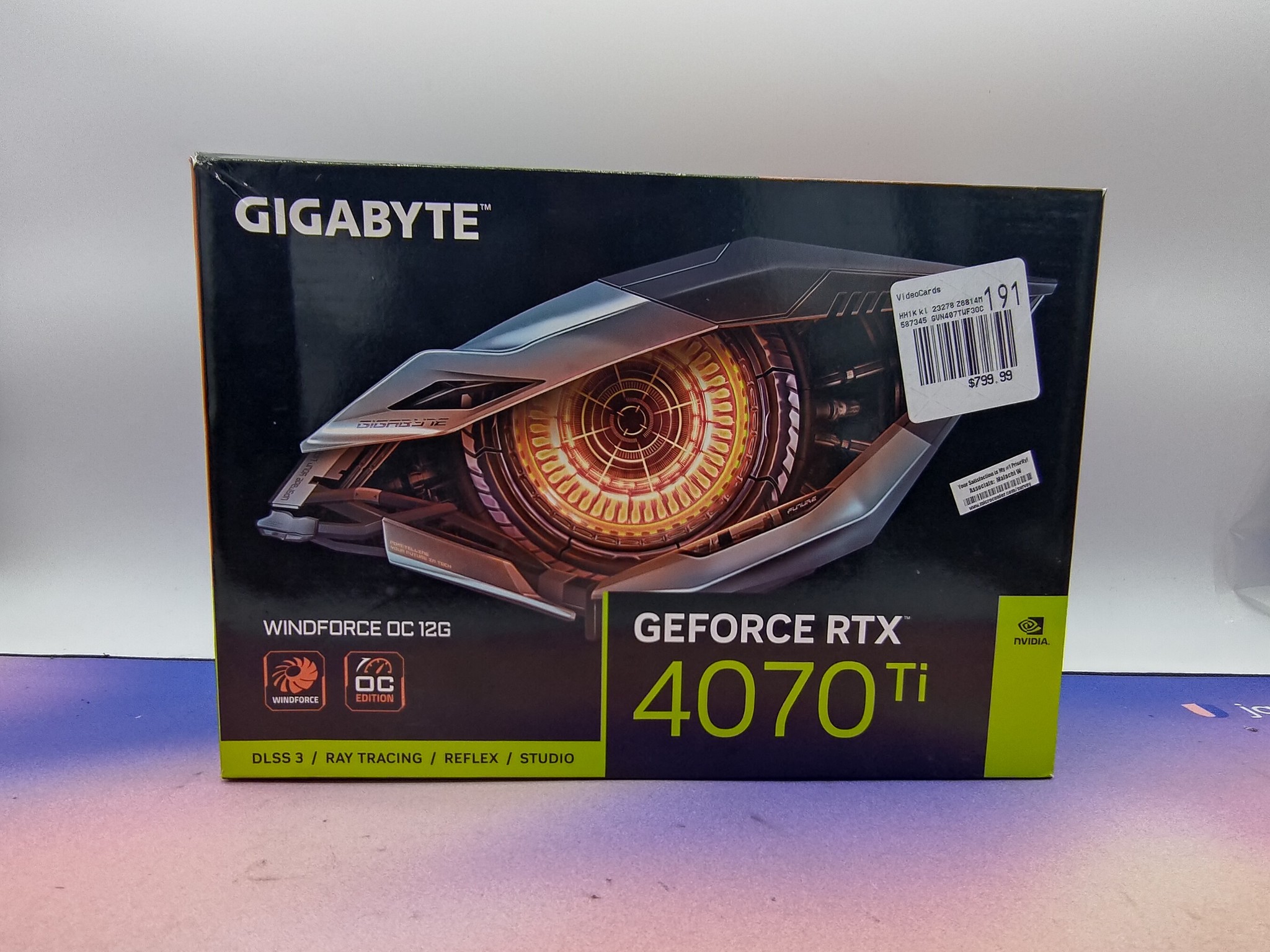 Gigabyte Windforce OC RTX 4070Ti