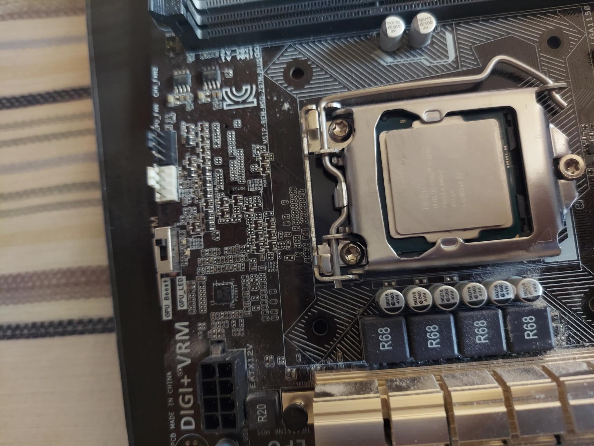SALE!! ASUS Z97M-PLUS MOTHERBOARD + Intel core i7-4790k