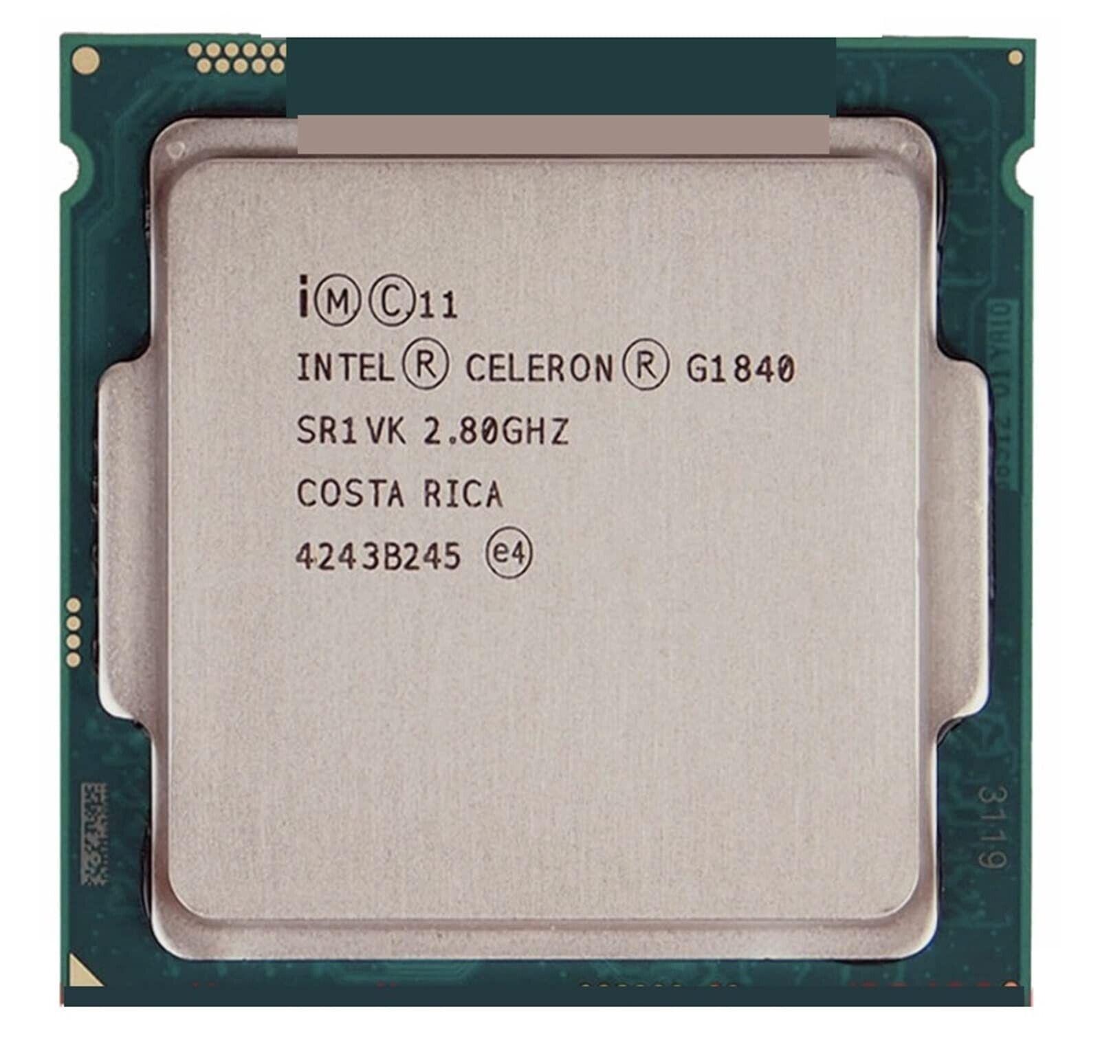 Intel Celeron G1840 Dual Core CPU (2M Cache 2.80GHz 4th generation)