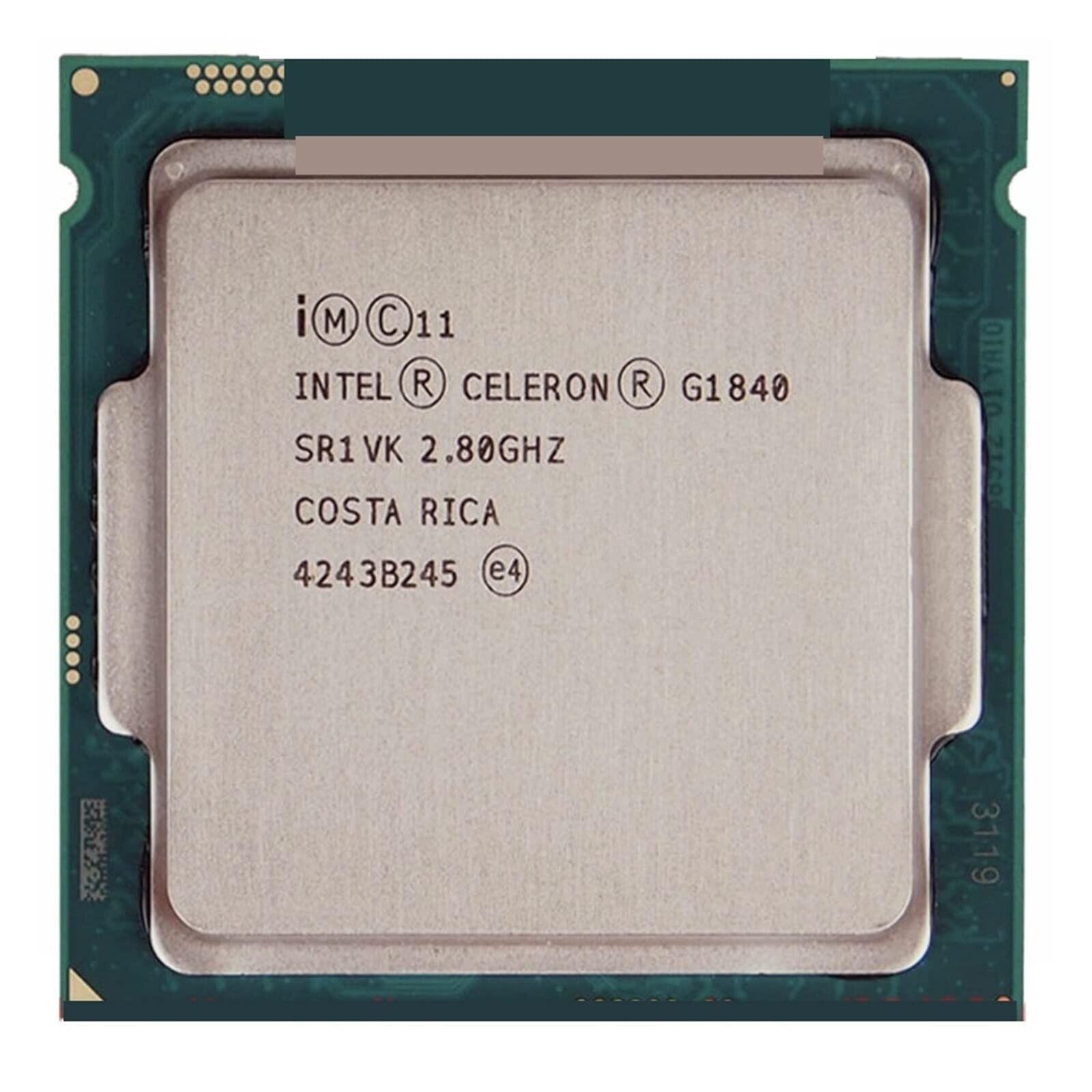 Intel Celeron G1840 Dual Core CPU (2M Cache 2.80GHz 4th generation)