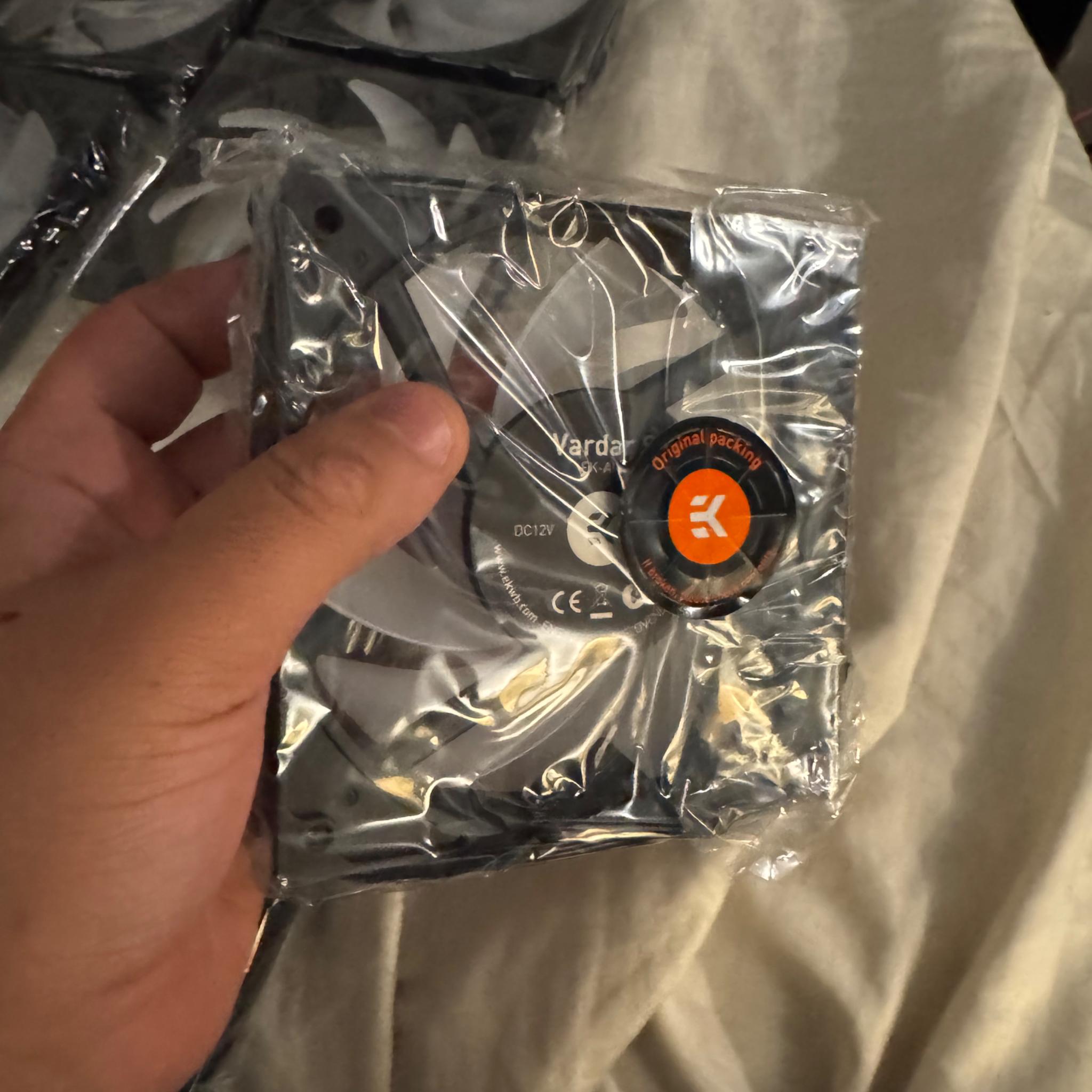 9 Brand New Vardar S Fans + 1 Used