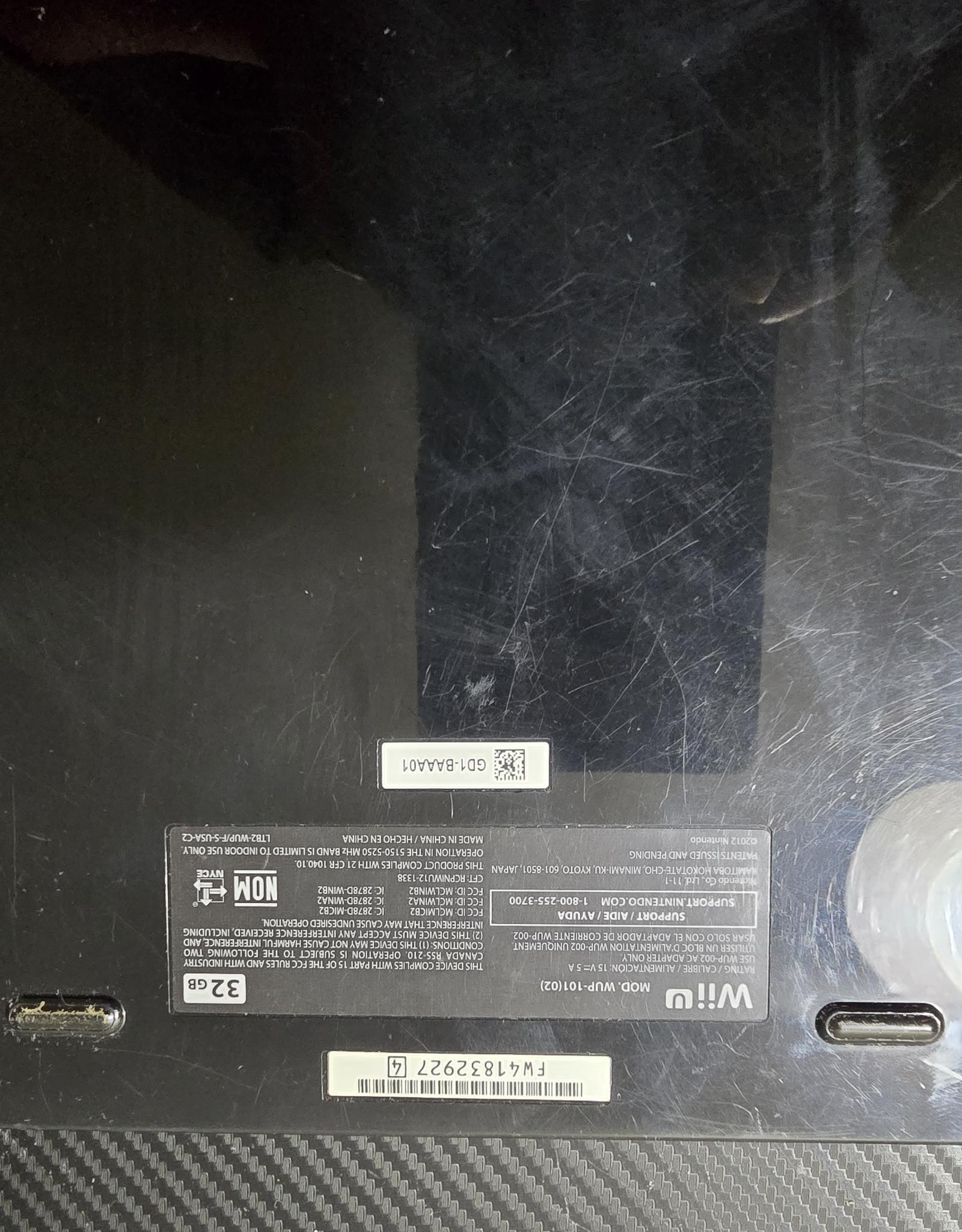 Nintendo Wii U (Black) w/Custom Firmware + Games