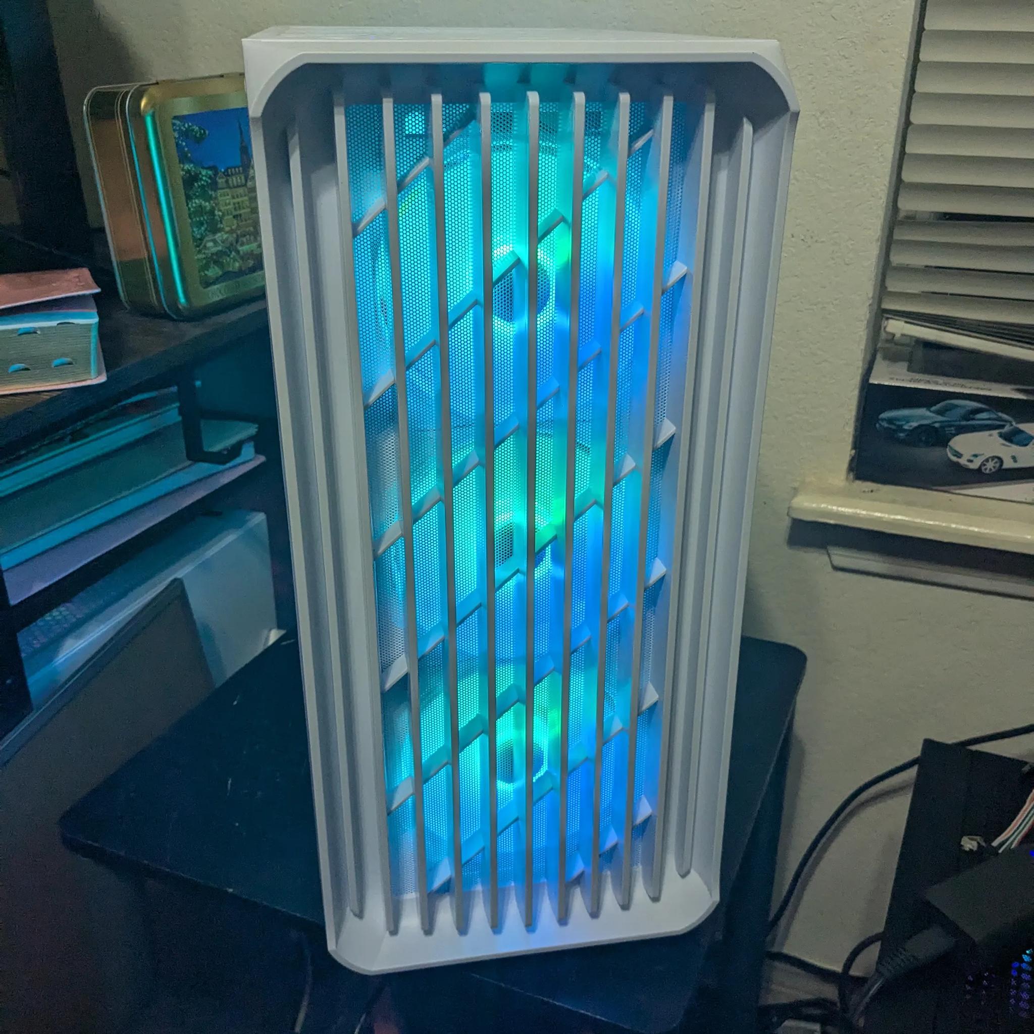 FREE SHIP|| 6 Core Intel Xeon, 16GB RAM, RX 470 4GB, 512GB SSD, Win10, RGB, Wifi