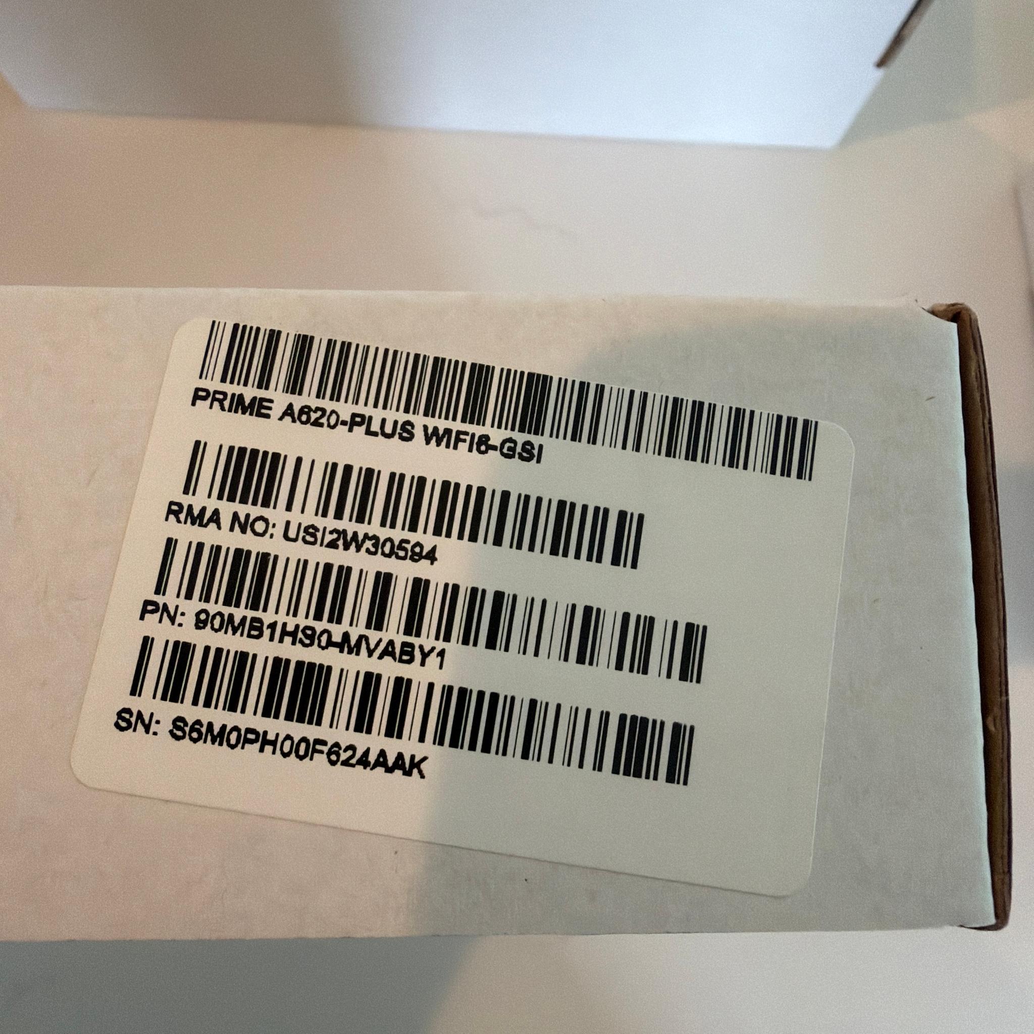 ASUS Prime A620-Plus WiFi6