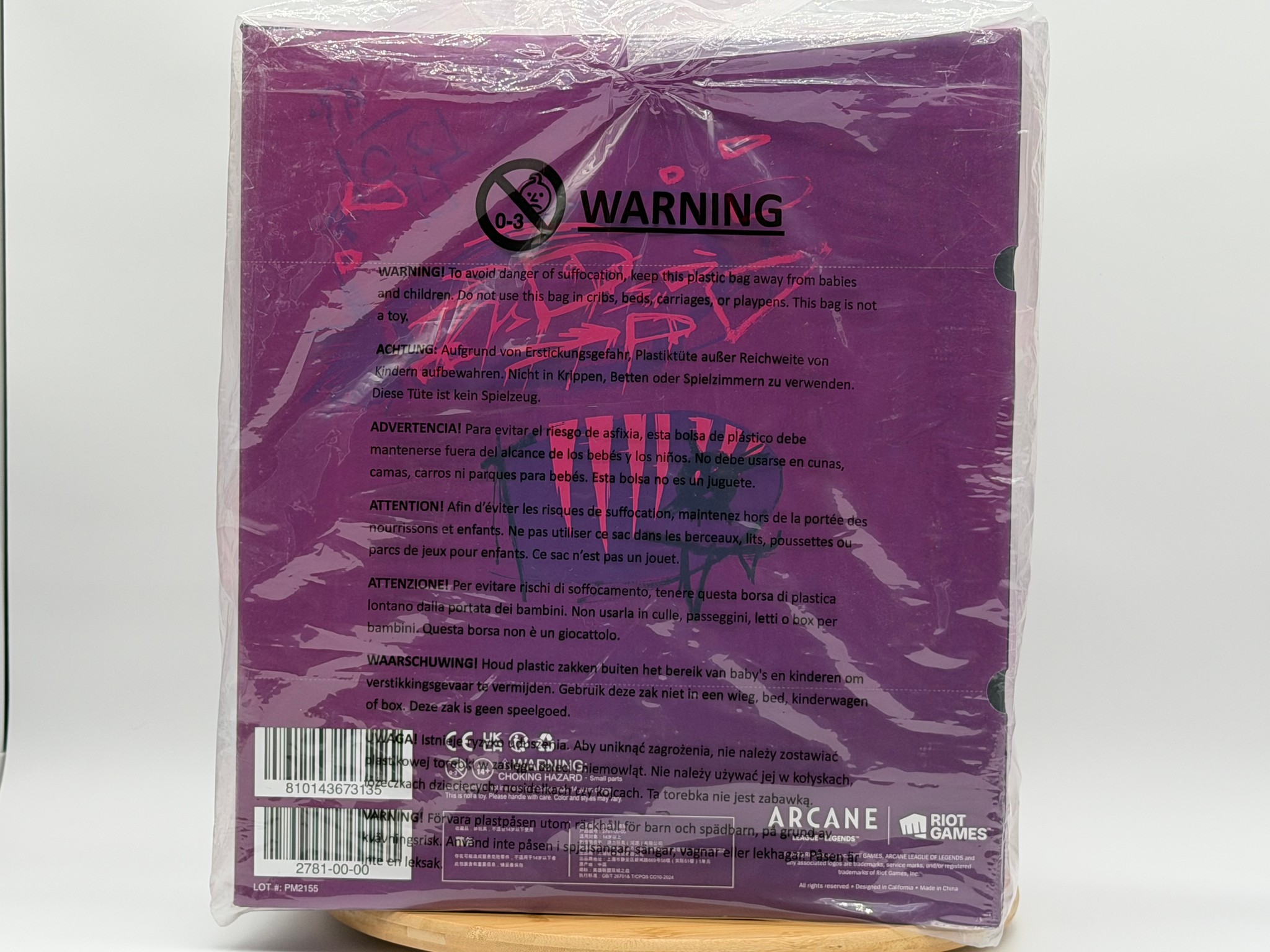 New Sealed – Riot Games Arcane Champion Jinx 1/7 Scale Statue (PM2155) – Unopened Collector’s Item!