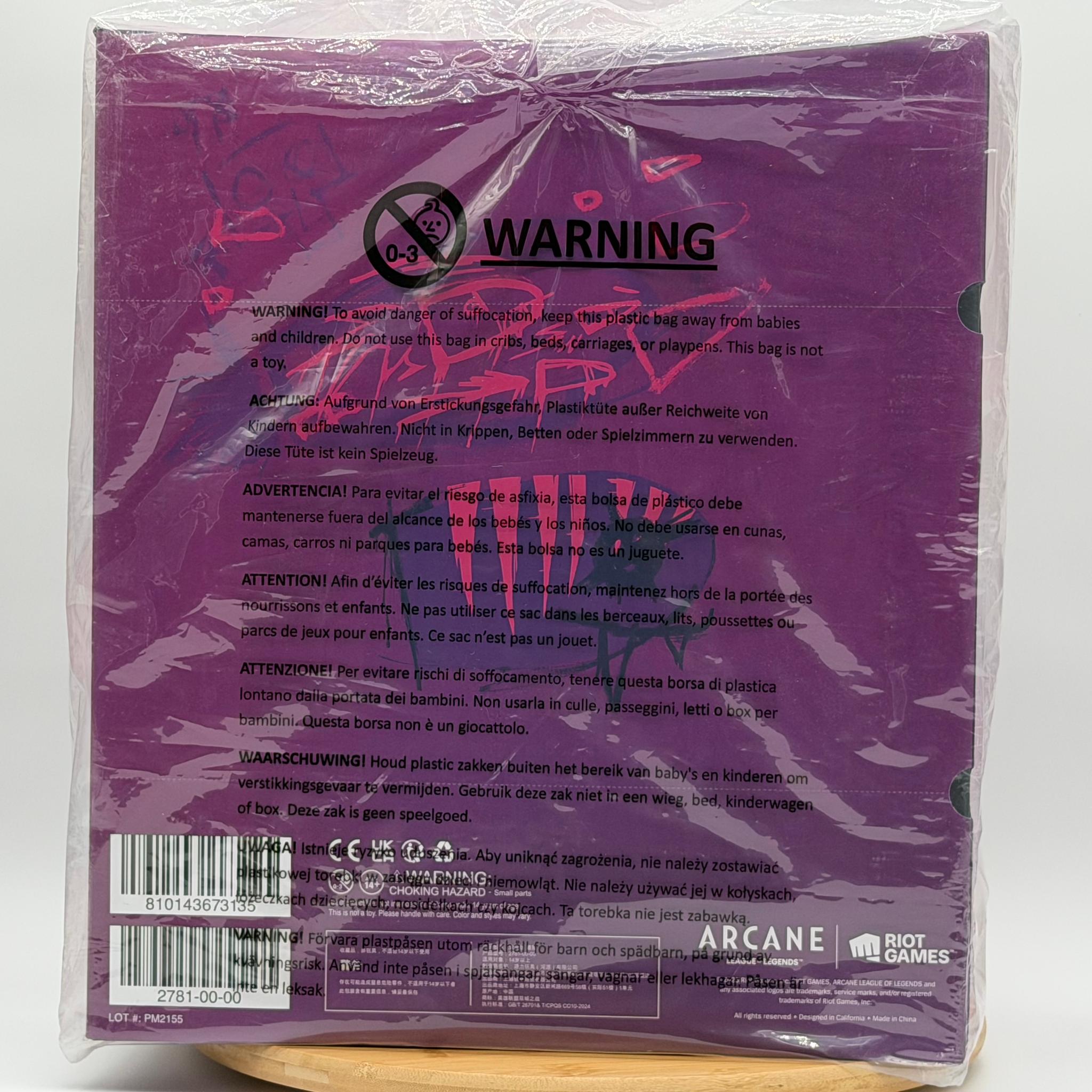 New Sealed – Riot Games Arcane Champion Jinx 1/7 Scale Statue (PM2155) – Unopened Collector’s Item!