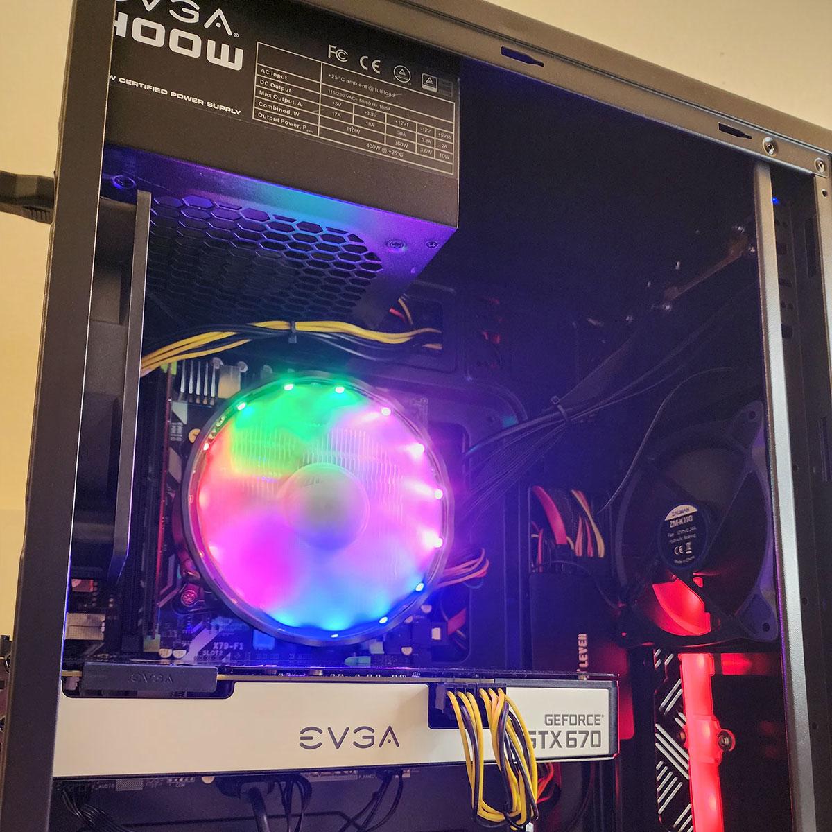 💰 Budget Gaming PC! | GEFORCE GTX 670, INTEL 8-CORE CPU, 16GB RAM, 128GB M.2 + 320GB HDD, WIFI & BT