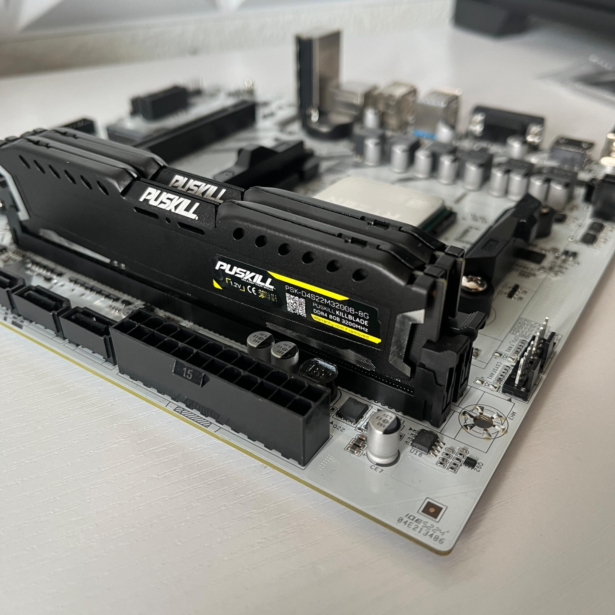 Combo! CPU RAM Motherboard & RGB Fans Ryzen 5 16GB RAM