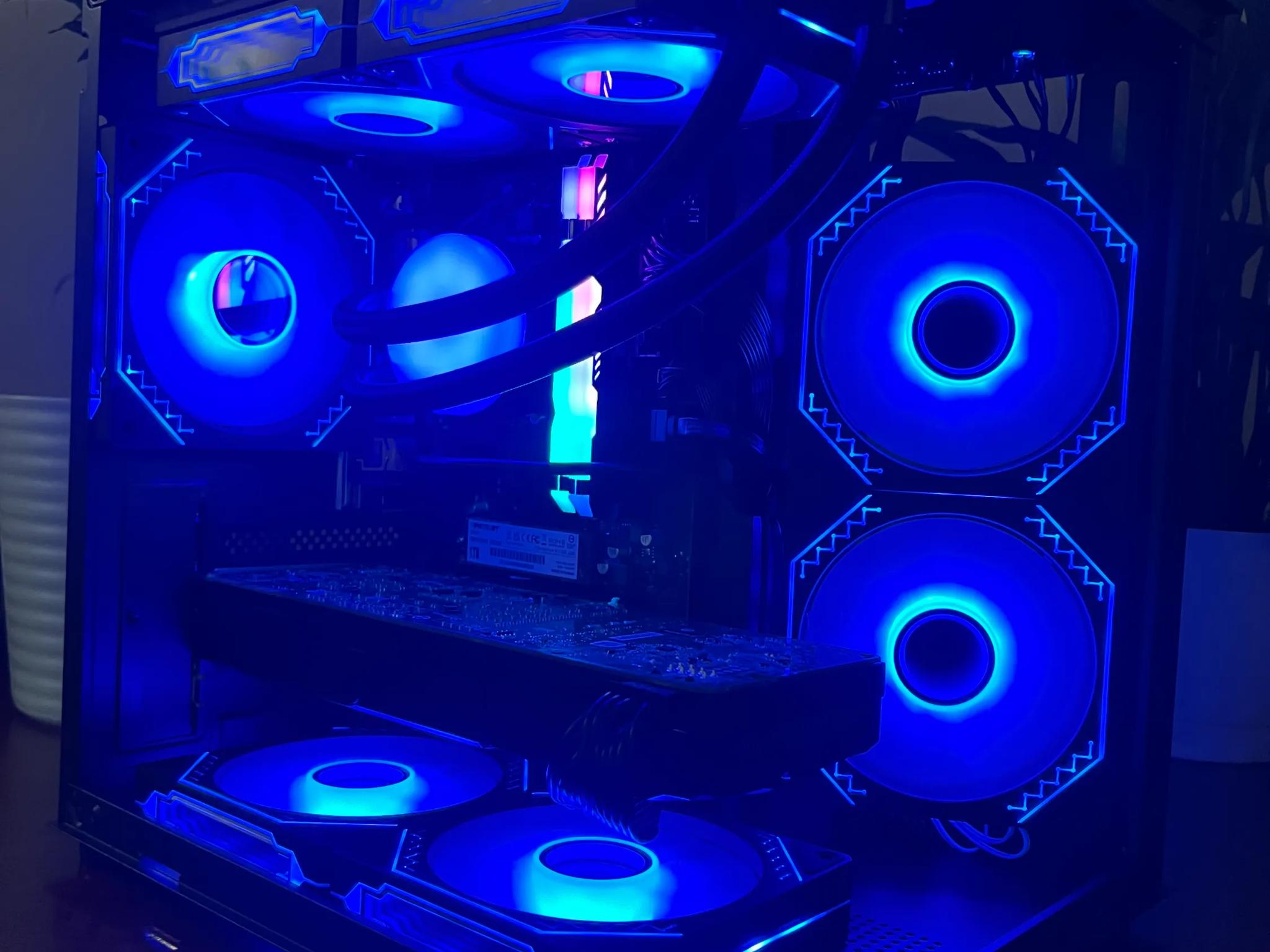 Water Cooled Gaming PC Intel I7, Nvidia GTX 1080 8gb, 2TB Storage, 32GB RAM, WINDOWS 11