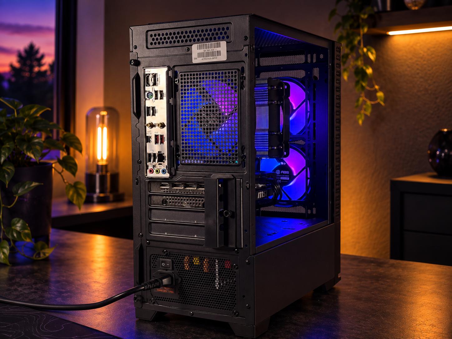 🖤 VIGILANT Gaming PC | RTX 5060 8GB | Ryzen 5 9600x | 32GB DDR5 | 1TB NVME | FREE SHIPPING