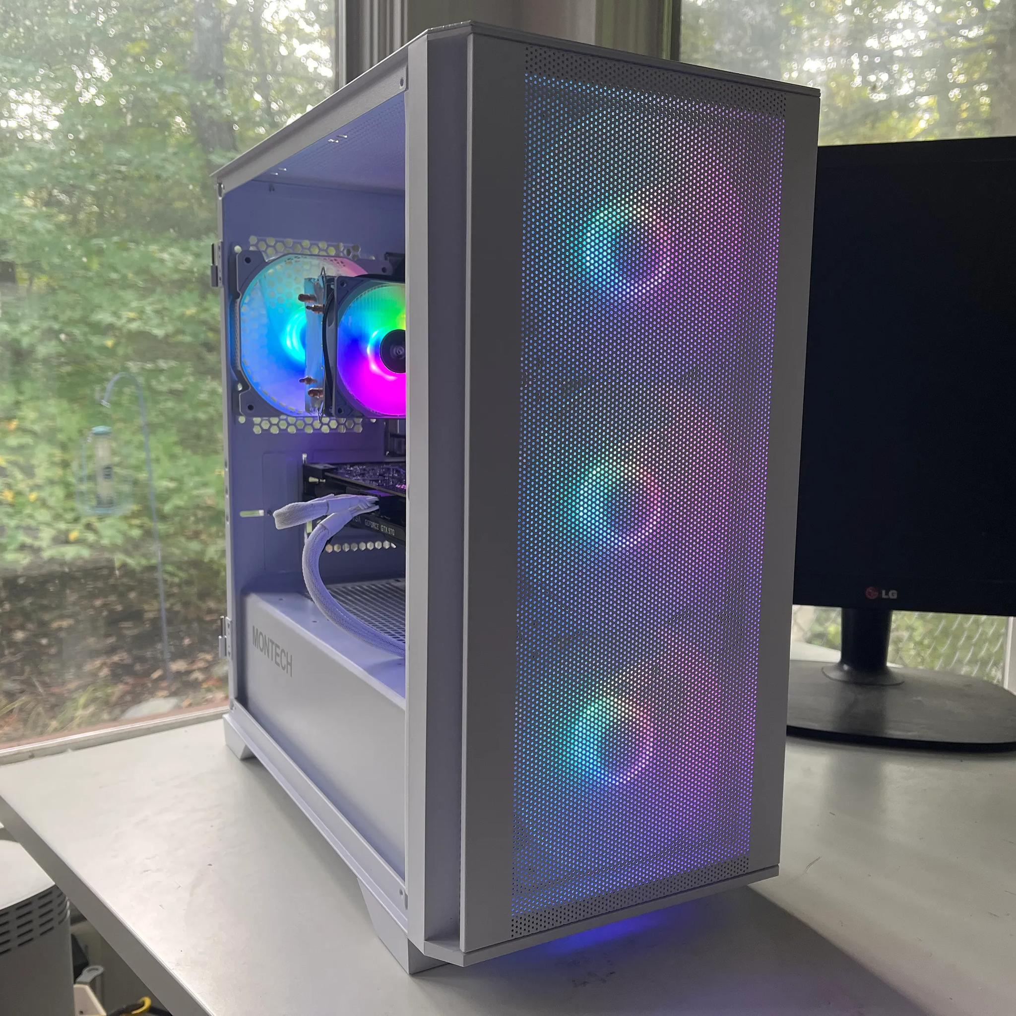 Budget White Gaming PC | Intel I5 | GTX 970 | 1tb SSD | Windows 10 Activated