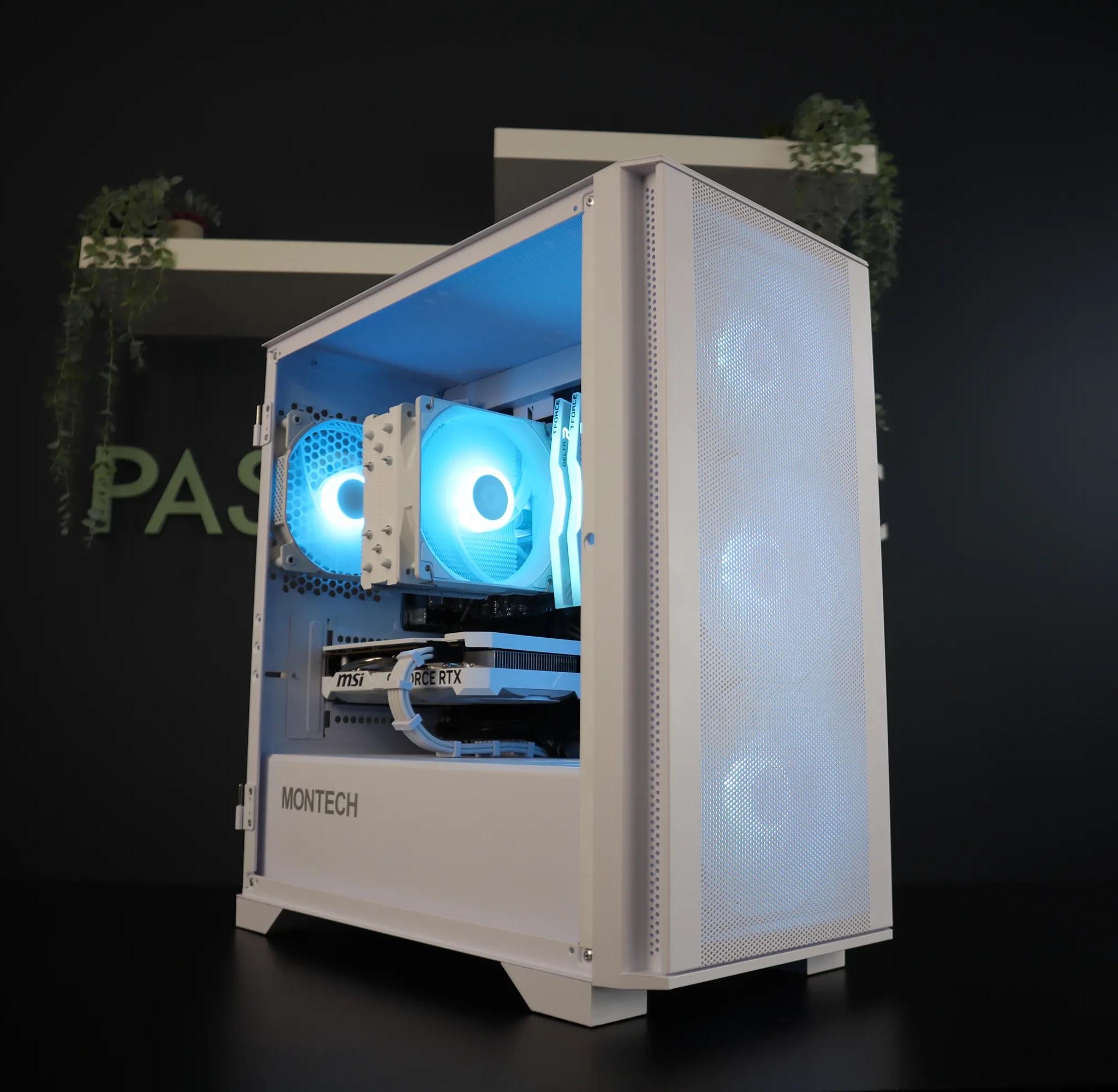 1440p WiFi Gaming PC | Ryzen 5 5600 | MSI RTX 4060 | 1TB | WHITE | All Parts Brand New