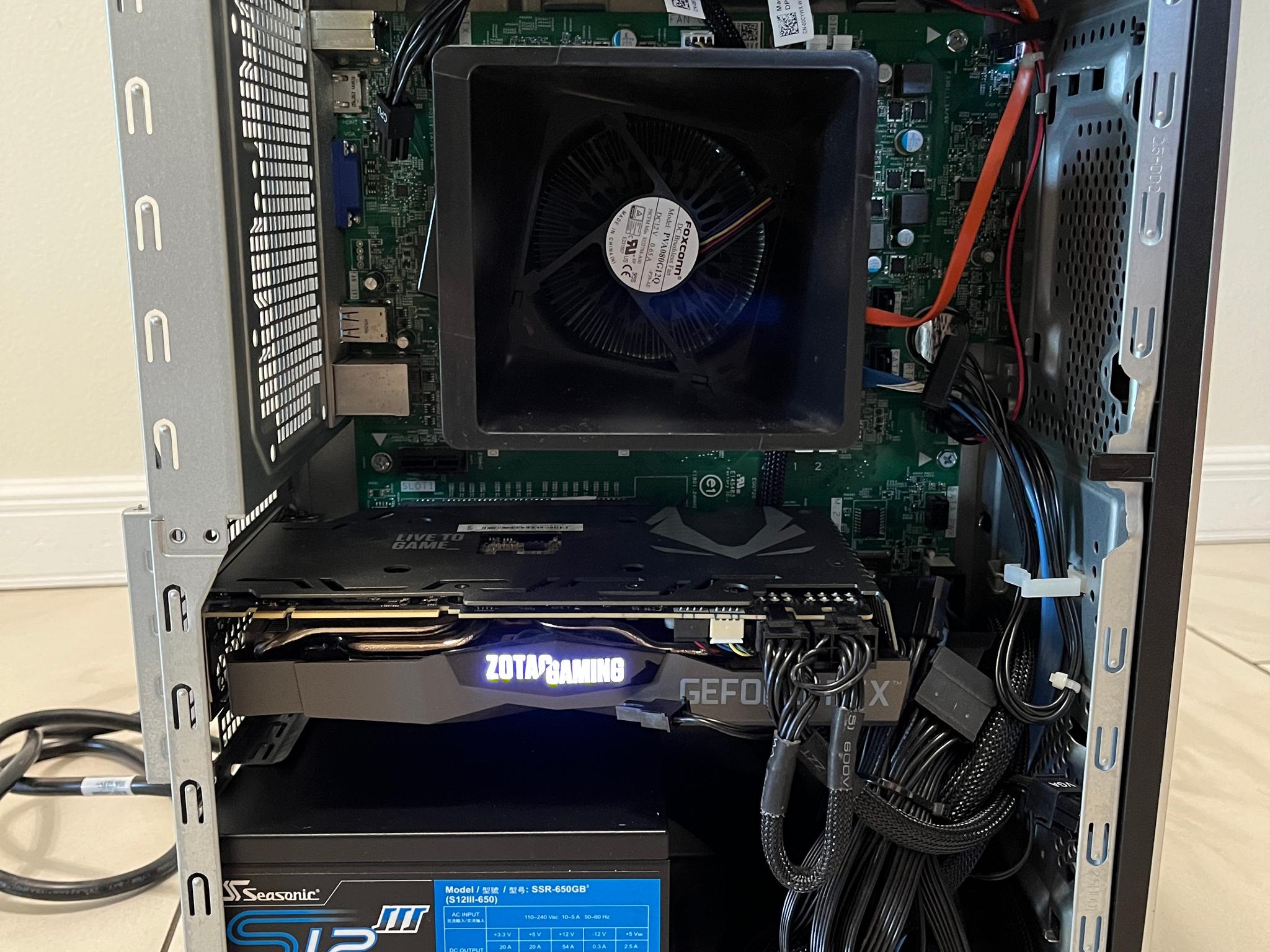 NVIDIA RTX 2070 Super 8GB, Intel i5-8400, 16GB RAM, 1 TB SSD, High FPS Dell Gaming PC w/ Wi-Fi & BT