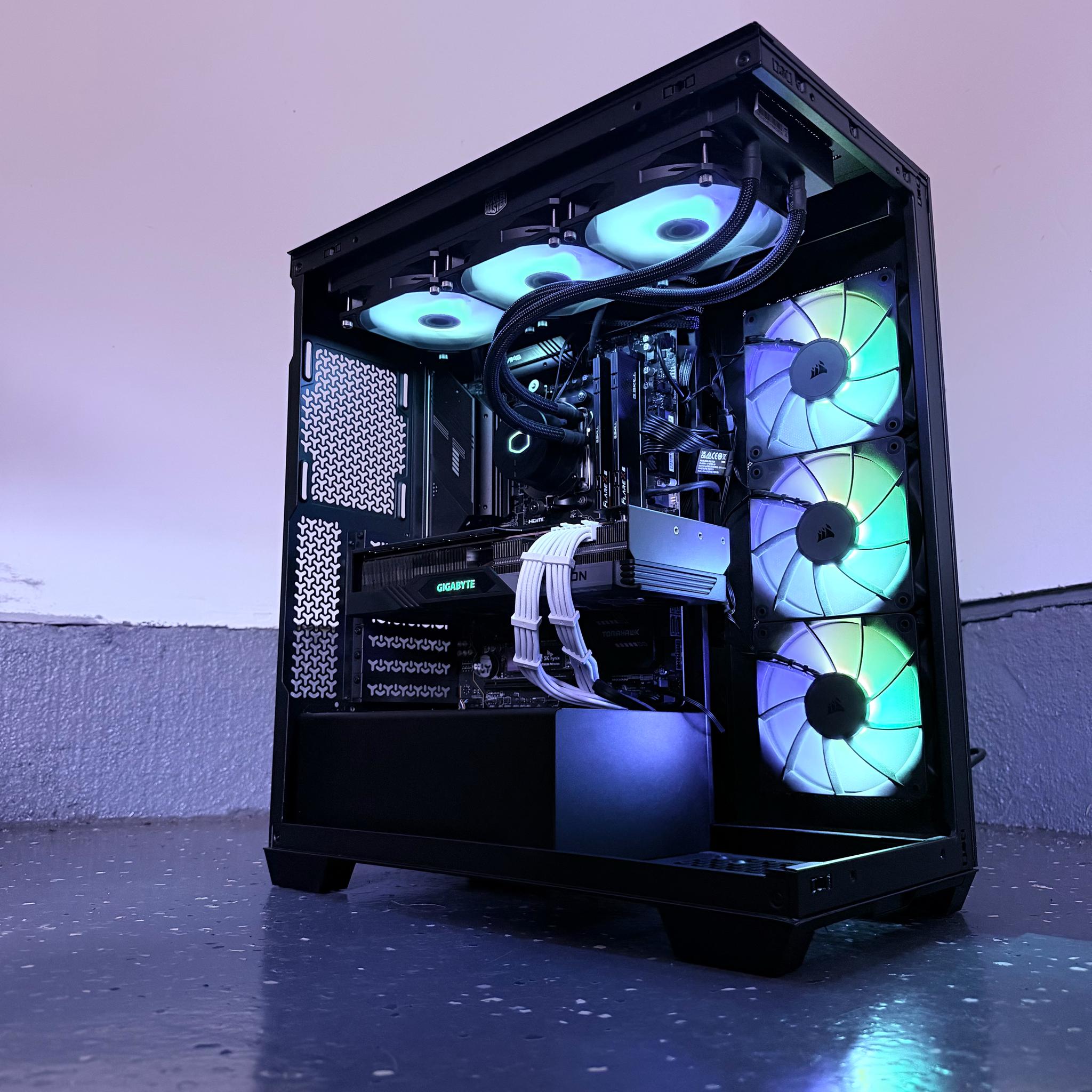 ⚫️"Void Reaper "🟣| 1440p Gaming | Ryzen 9 9900x | RX 7800 XT 16GB | 32B DDR5 Ram | 2TB NVMe