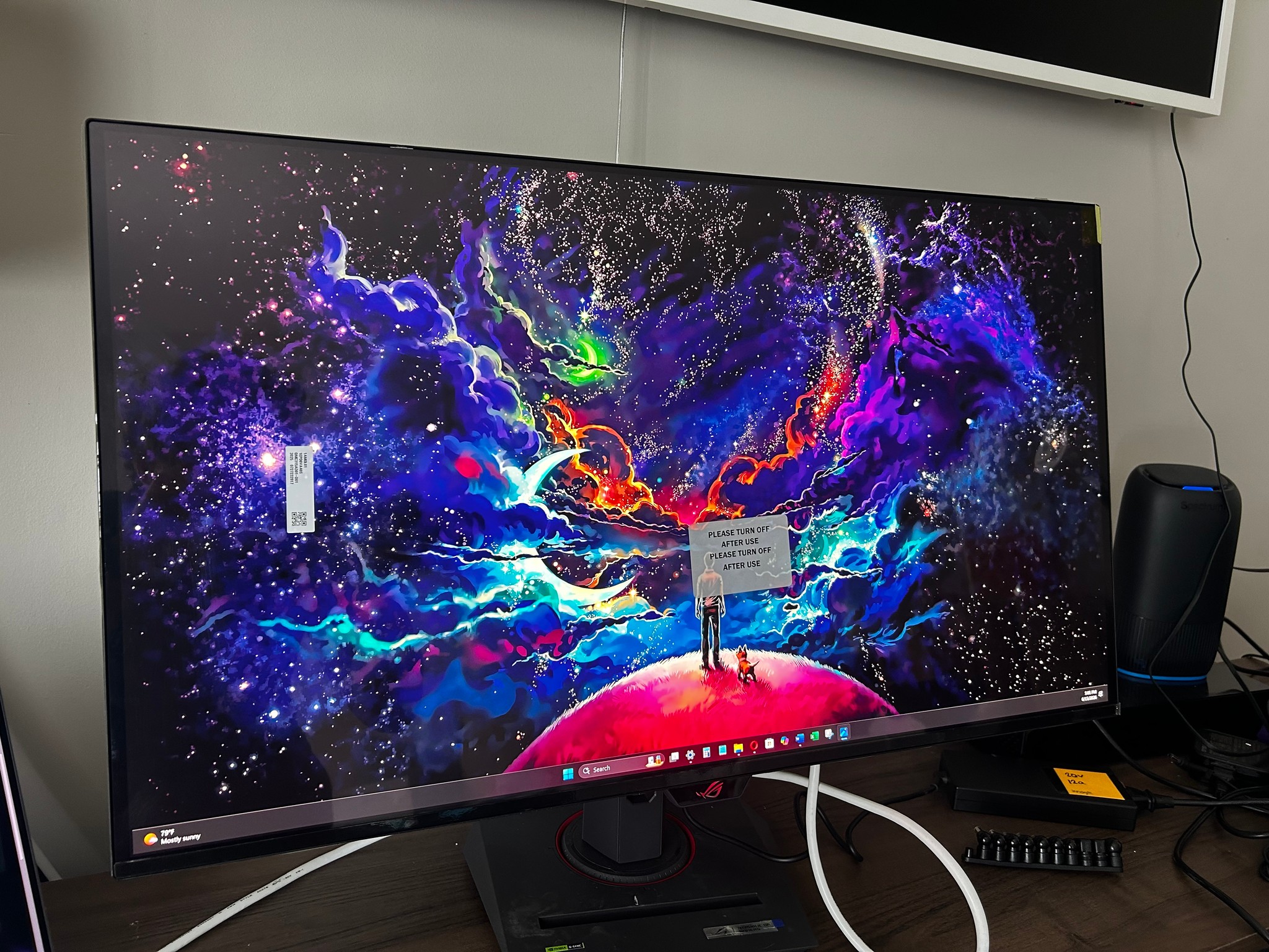 NEW ASUS ROG Strix 32" QD-OLED 4K (3840x2160) (165Hz) Gaming Monitor (XG32UCDS)