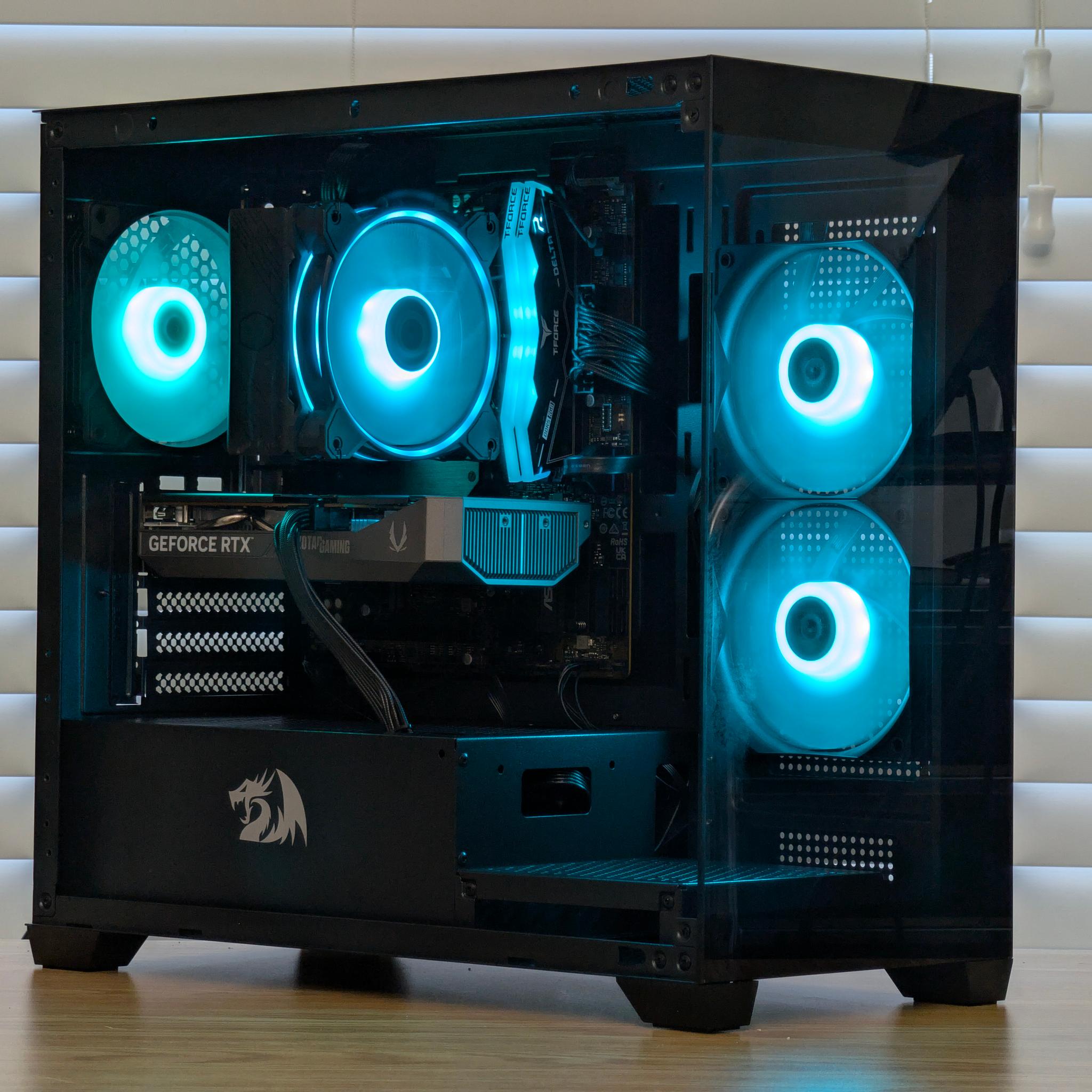 🖤🩵Ryzen 5 7600x | RTX 5060 | 1TB SSD | Gaming PC🩵🖤