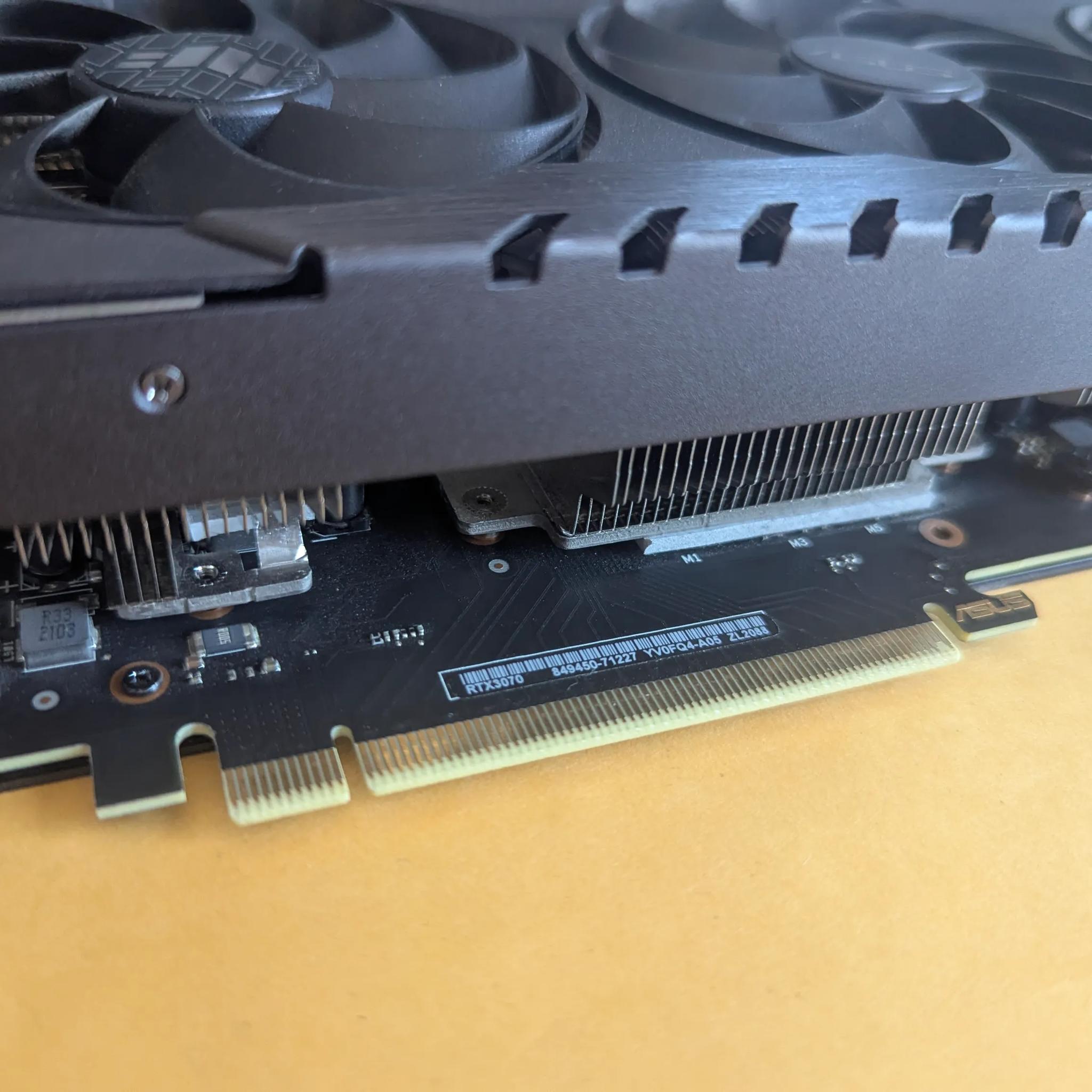 ASUS NVIDIA GeForce RTX 3070 Ti TUF Gaming Overclocked Triple-Fan 8GB GDDR6X PCIe 4.0 Graphics Card