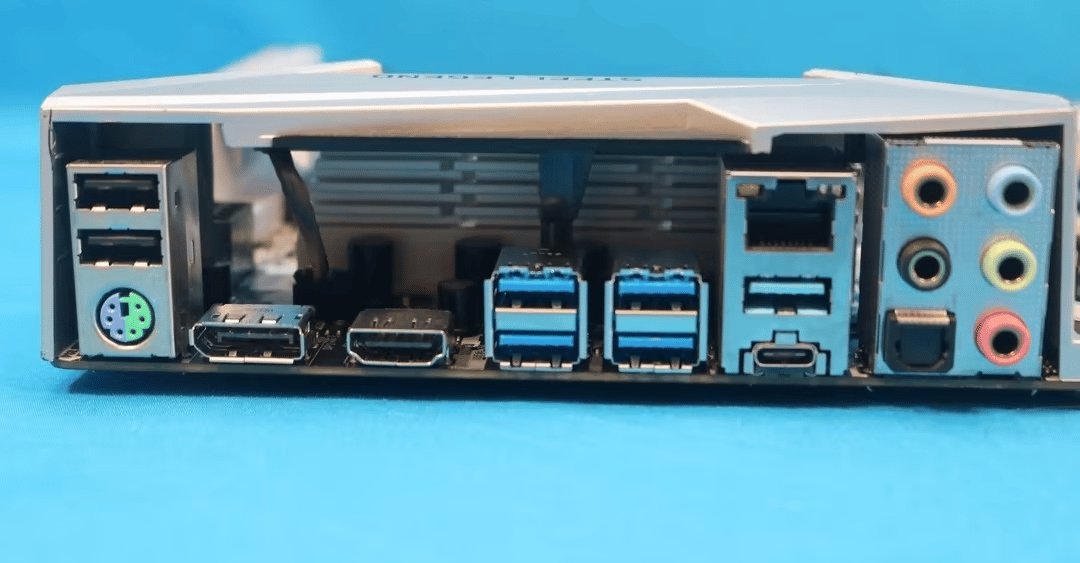 ASRock B450 Steel Legend AMD Socket AM4 DDR4 ATX Desktop Motherboard No I/O