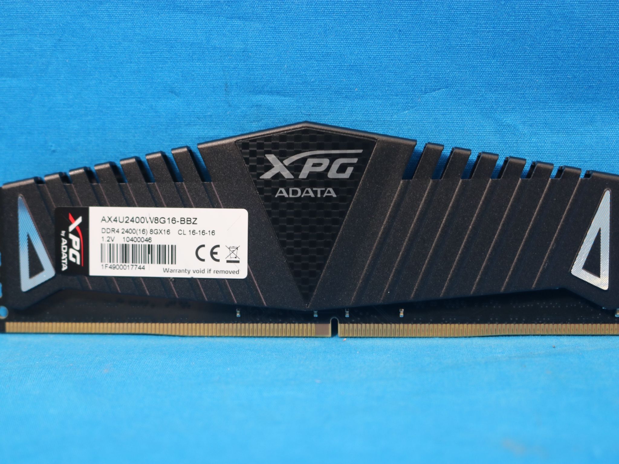 ADATA XPG Z1 16GB (2x8GB) DDR4 2400MHz CL16 1.2V Desktop RAM AX4U2400W8G16-BBZ