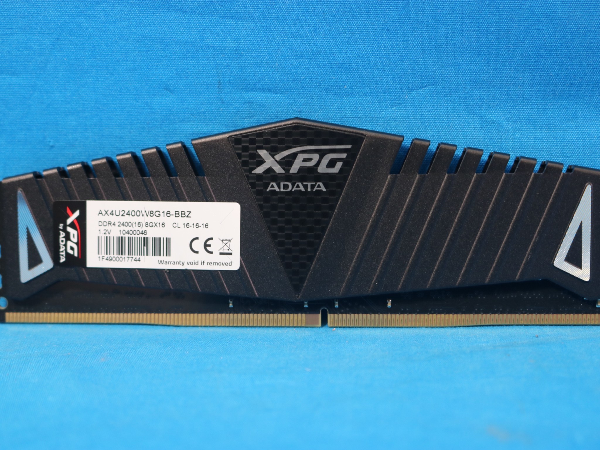 ADATA XPG Z1 16GB (2x8GB) DDR4 2400MHz CL16 1.2V Desktop RAM AX4U2400W8G16-BBZ