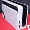 Nintendo Switch OLED White With Full Console Case and Grip