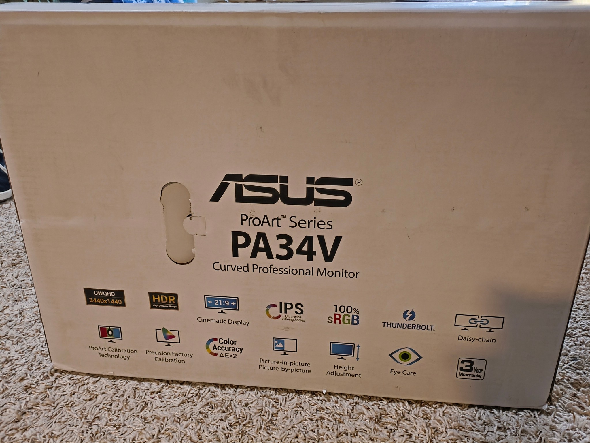 Asus ProArt PA34V 34" 100Hz 3440x1440 open box