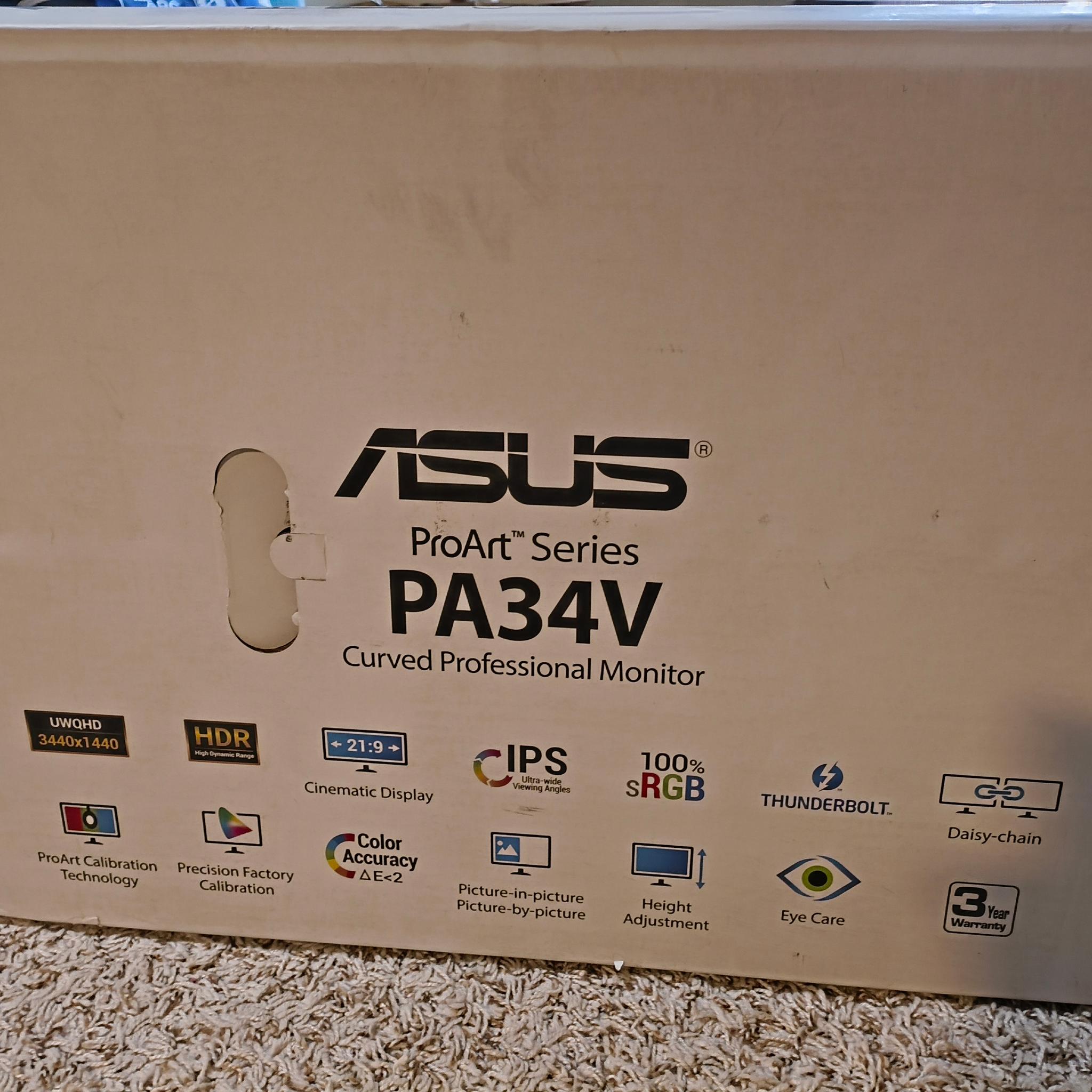 Asus ProArt PA34V 34" 100Hz 3440x1440 open box