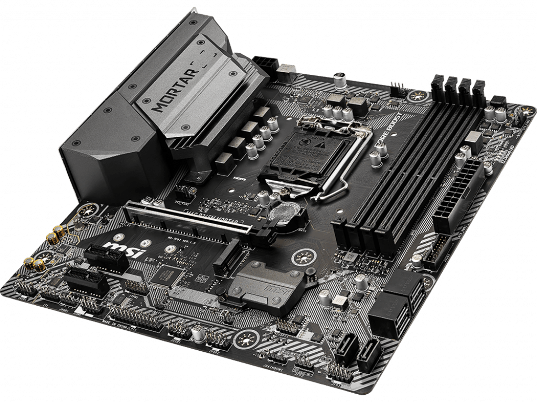 MSI MAG B365M MORTAR Intel B365 1151 LGA MicroATX M.2 Desktop Motherboard A