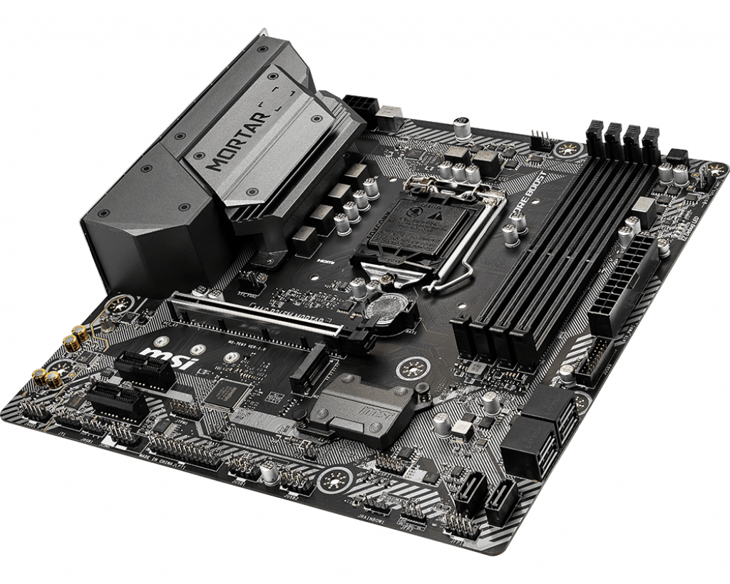 MSI MAG B365M MORTAR Intel B365 1151 LGA MicroATX M.2 Desktop Motherboard A