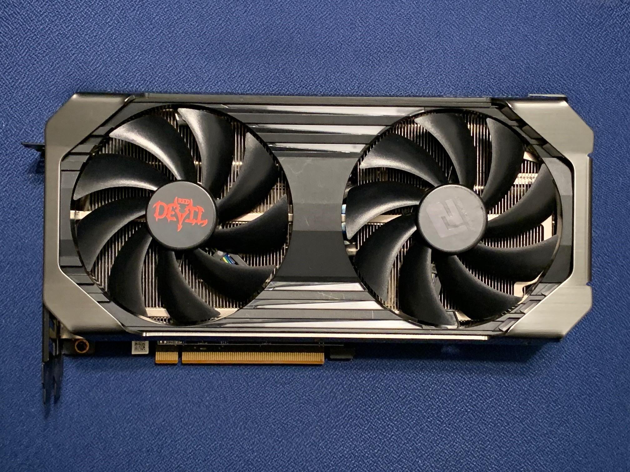 PowerColor Red Devil AMD Radeon RX 6600 XT 8GB GDDR6 Graphics Card, Used
