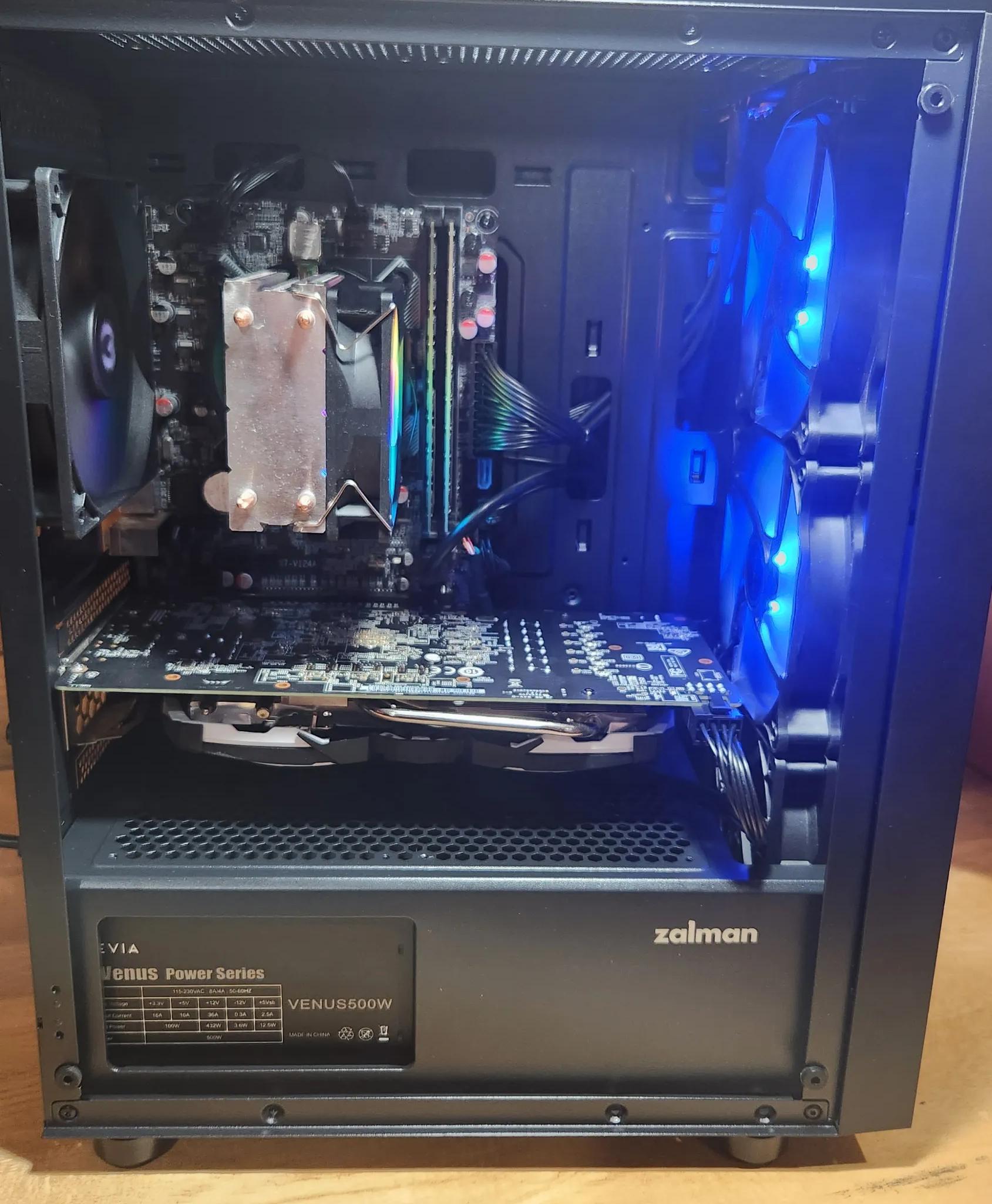 BUDGET GAMING PC i7, RX 580 8GB, 16GB RAM, 256GB SSD