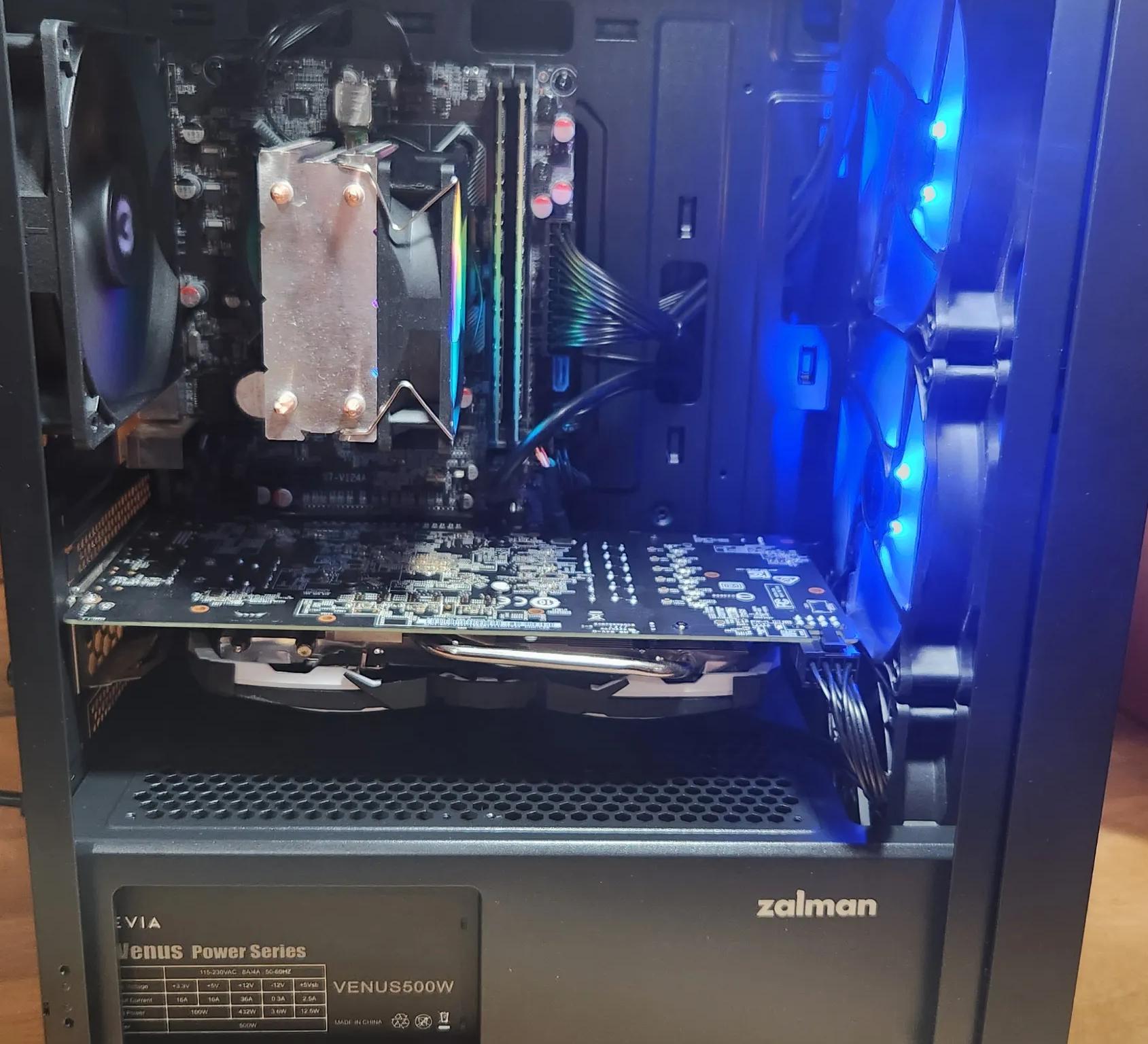 BUDGET GAMING PC i7, RX 580 8GB, 16GB RAM, 256GB SSD