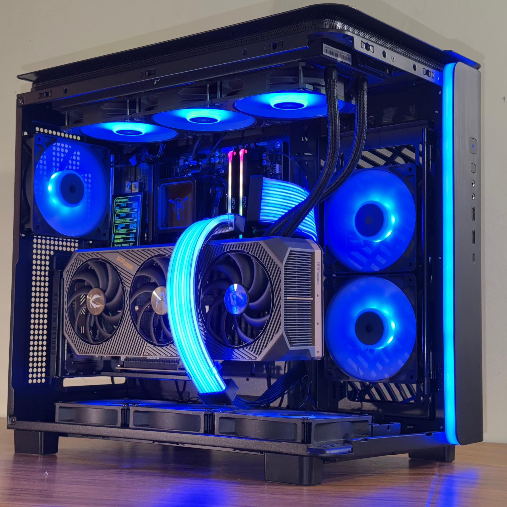 ⚡RTX 5080 | 9800x3d | 32gb DDR5 | 2tb NVMe SSD | Windows 11 | "Phantom Nebula 95"