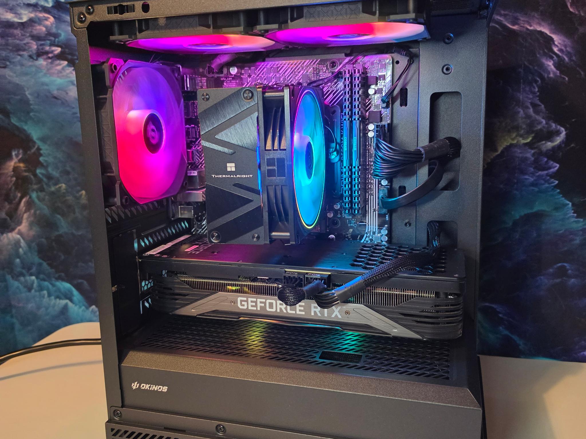 PNY RTX 3070 8gb + Ryzen 3700x PC Build #112