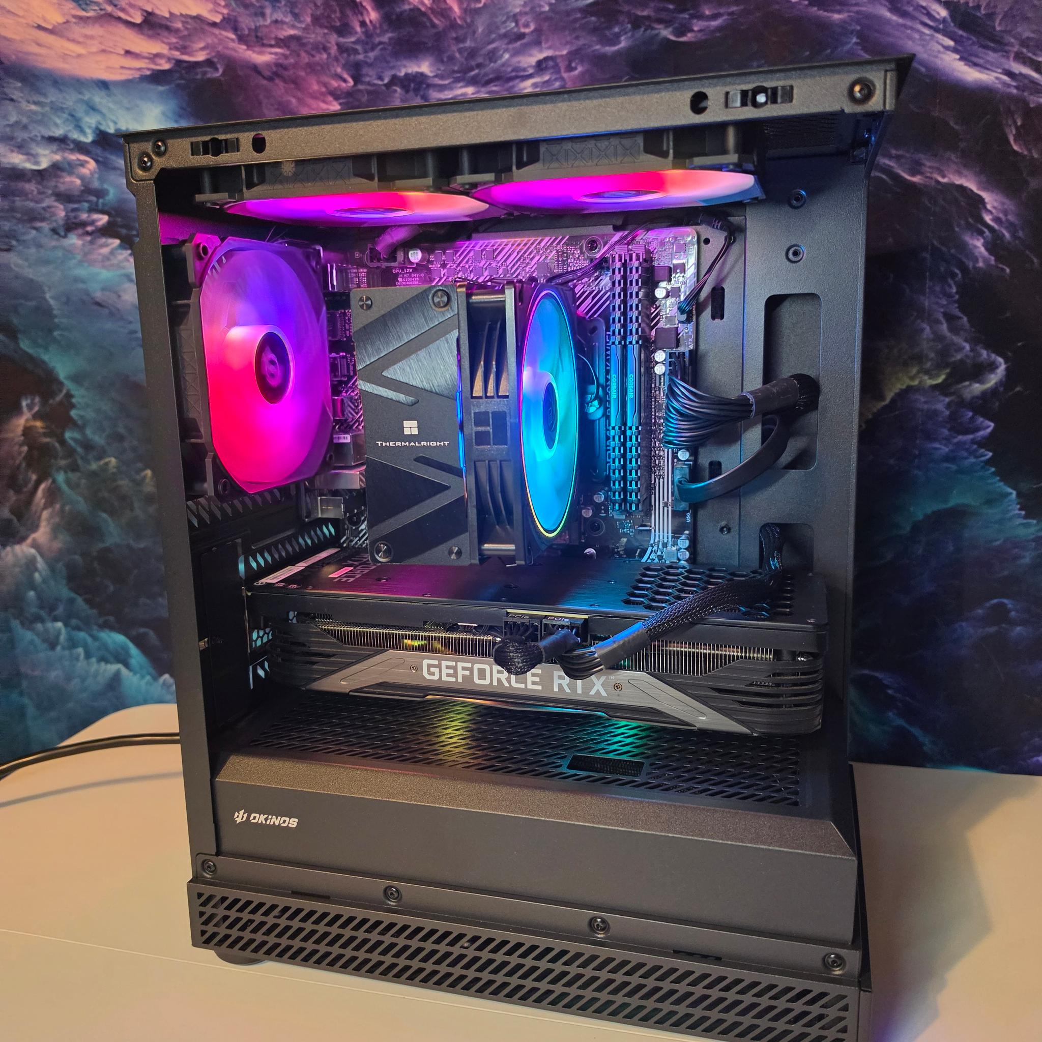 PNY RTX 3070 8gb + Ryzen 3700x PC Build #112