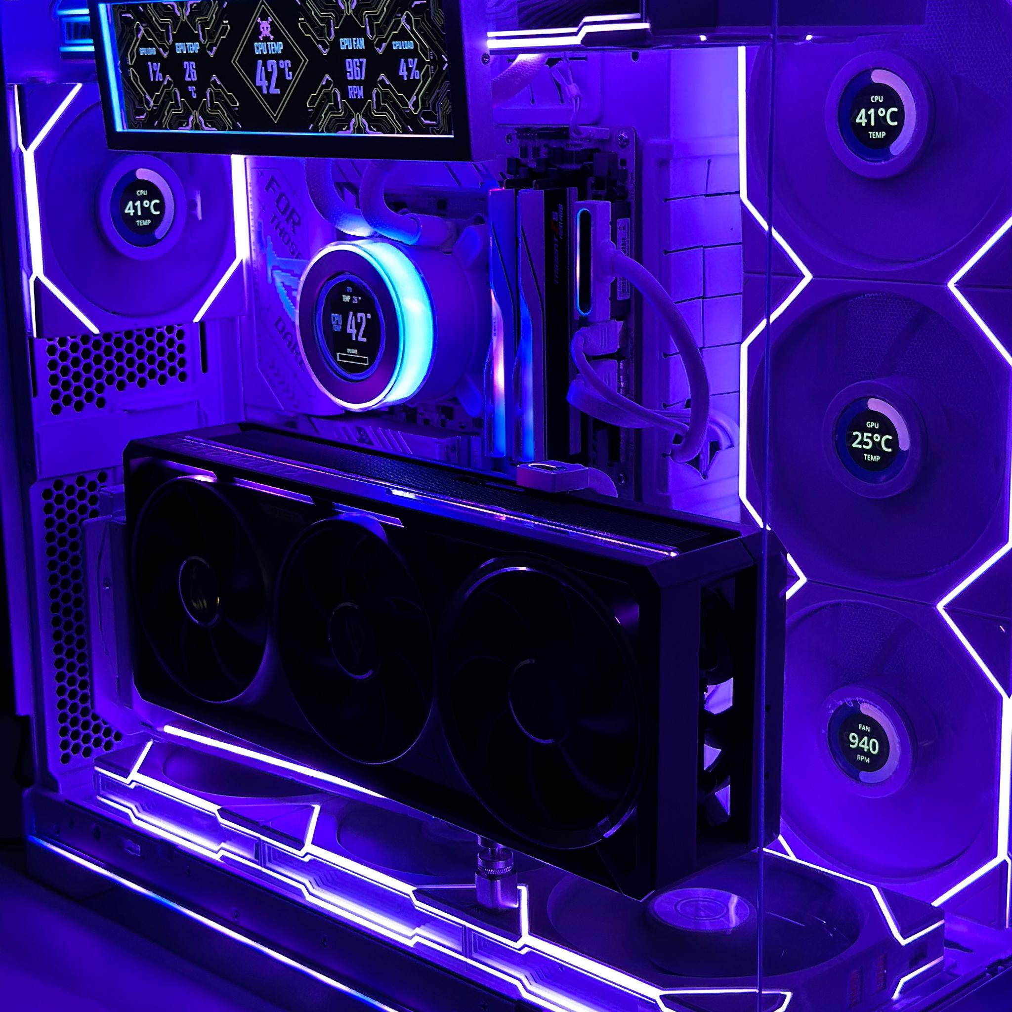 5080 Astral 9800X3D Ram G.Skill CL 30